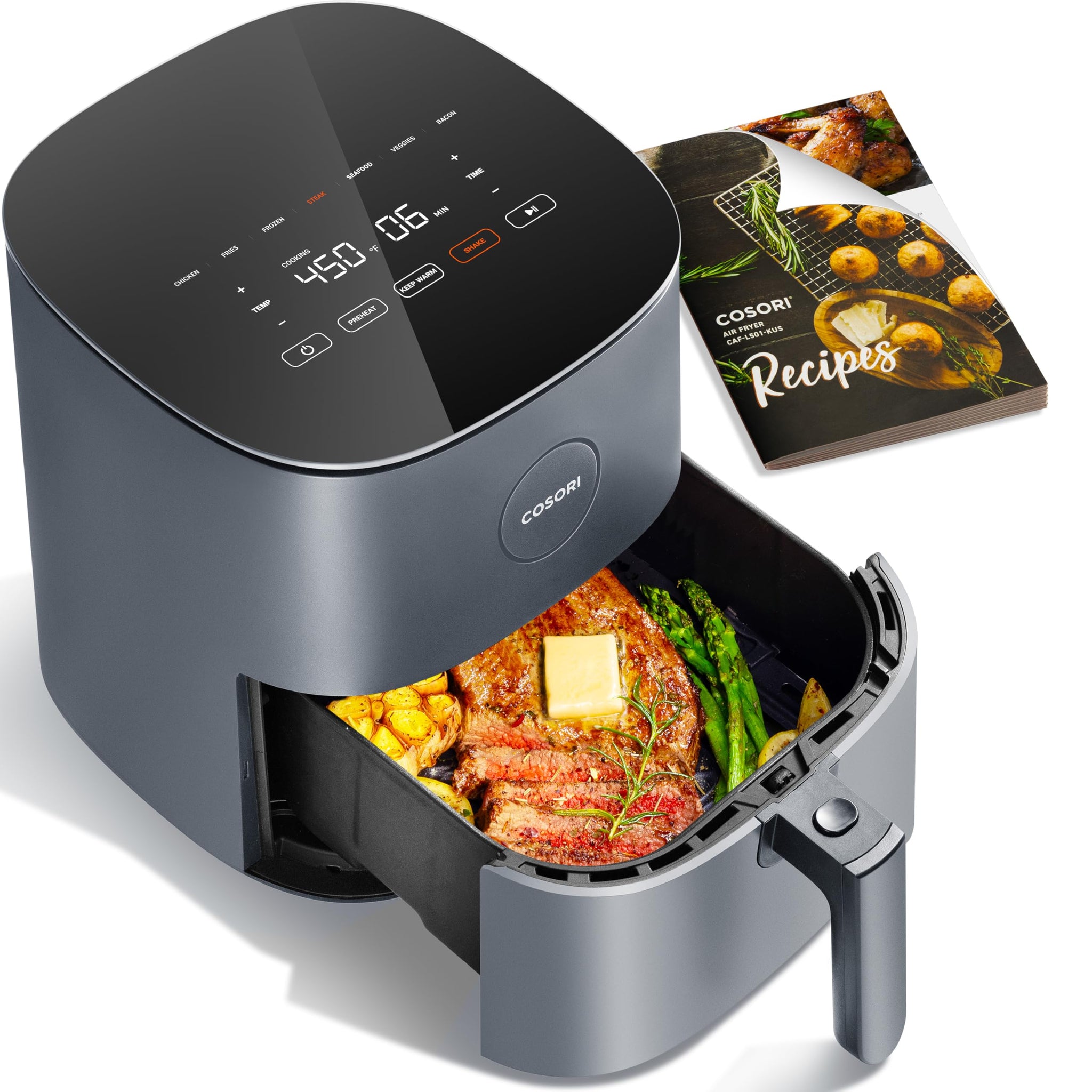 COSORI 5QT Air Fryer with Fast Cooking Technology