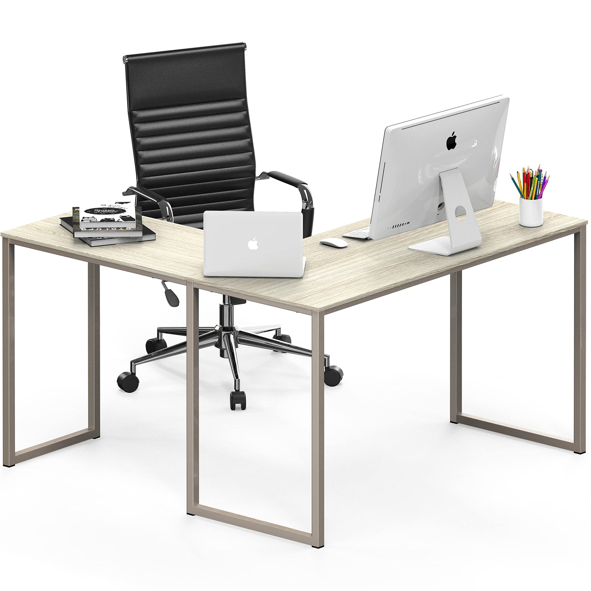 L Shape Home Office Desk for Maximal Workspace