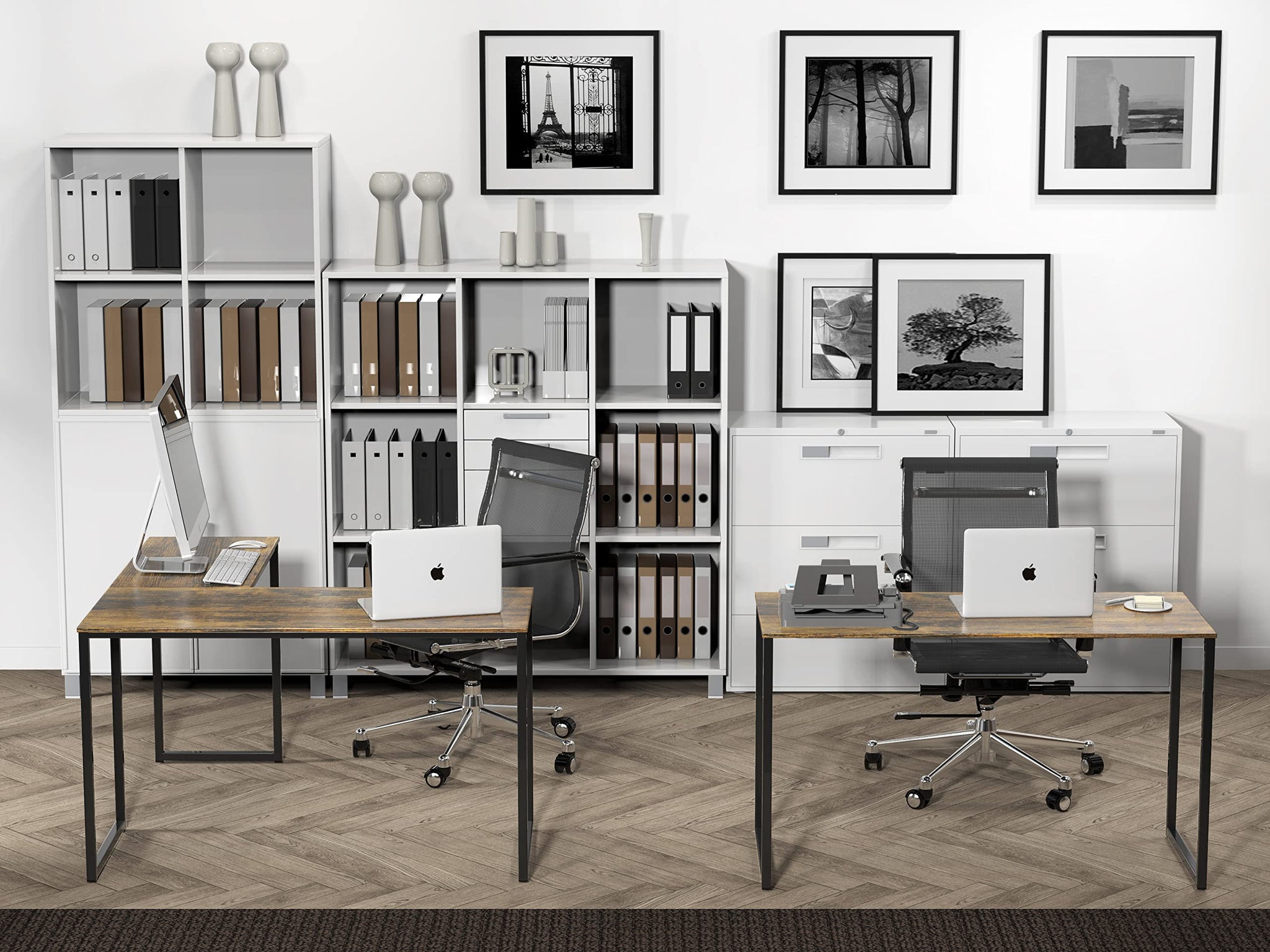 L Shape Home Office Desk for Maximal Workspace