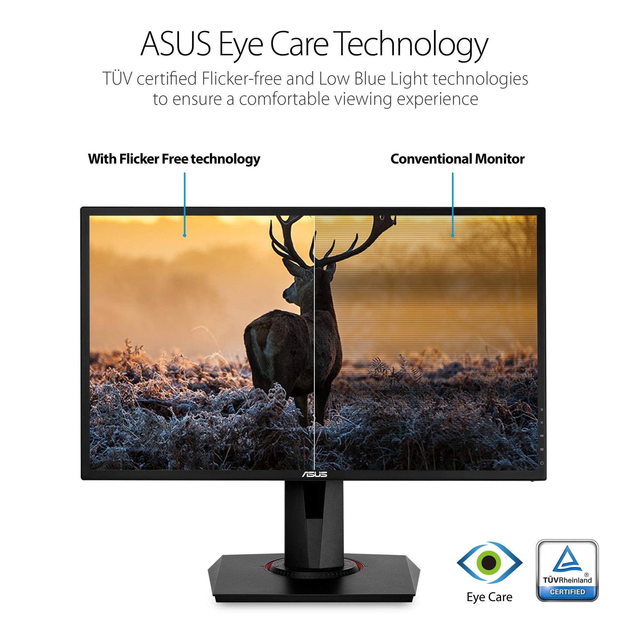 ASUS VG248QG 24 Inch GSYNC Gaming Monitor with Eye Care Technology