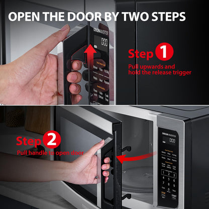 Toshiba Small Countertop Microwave with Child Lock Feature