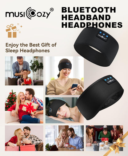 Sleep Headphones Headband Bluetooth 5.4 Wireless Earphones