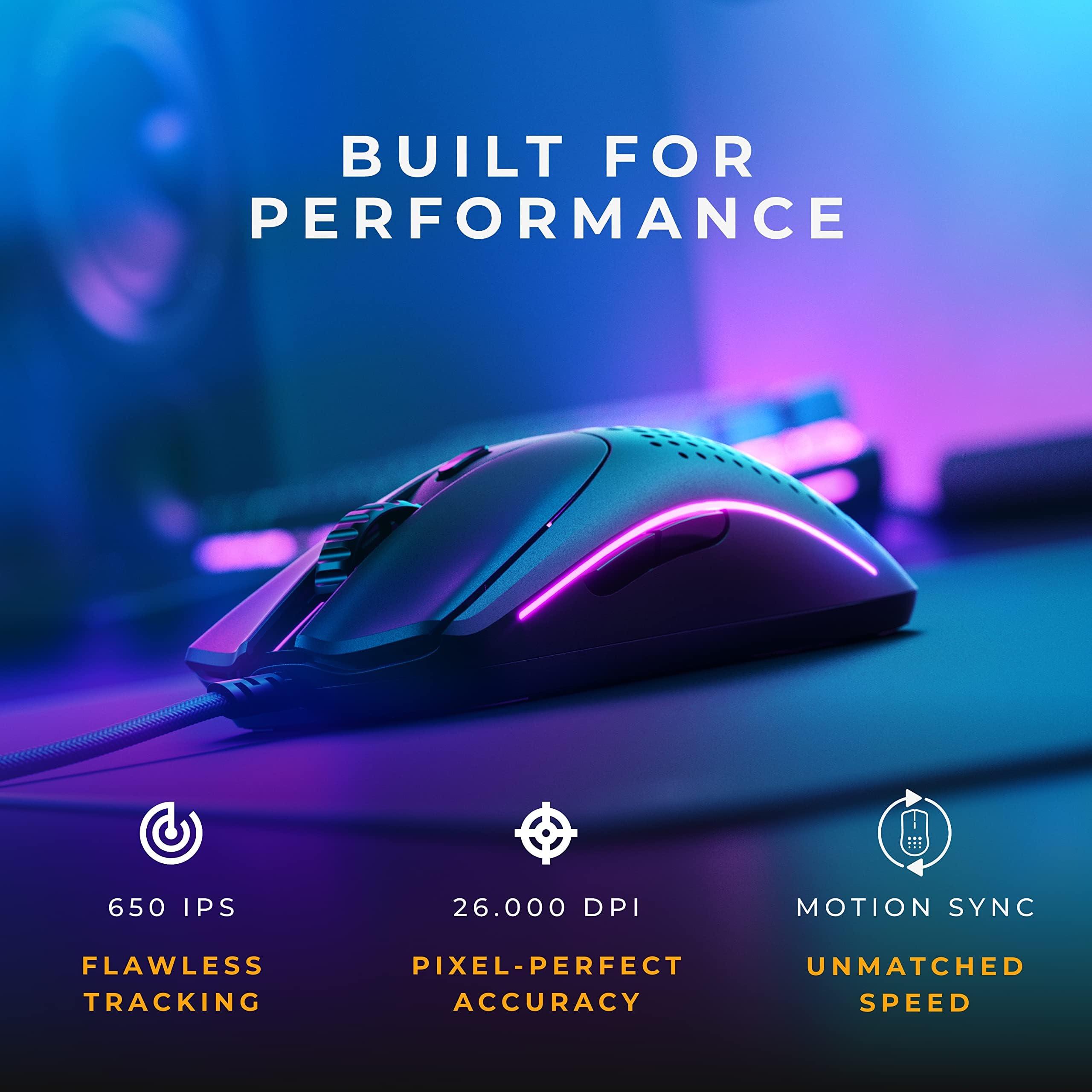 Glorious Model O Superlight Gaming Mouse for Precision