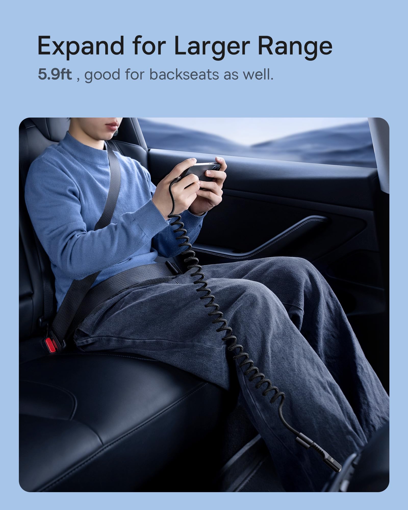 Baseus 100W Retractable USB Type C Charger Cable