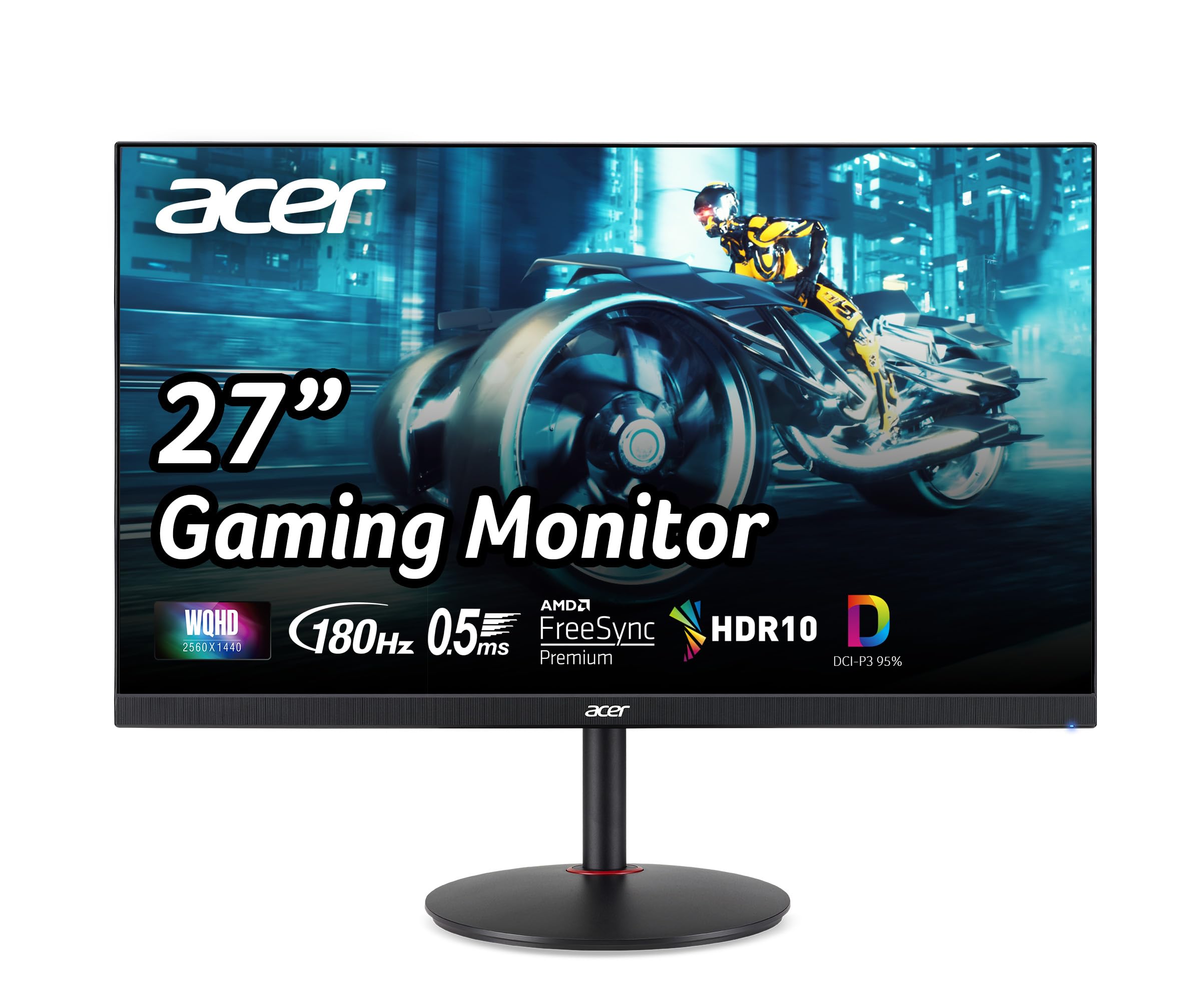 Acer Nitro 27 Inch WQHD Gaming Monitor with 180Hz Refresh Rate