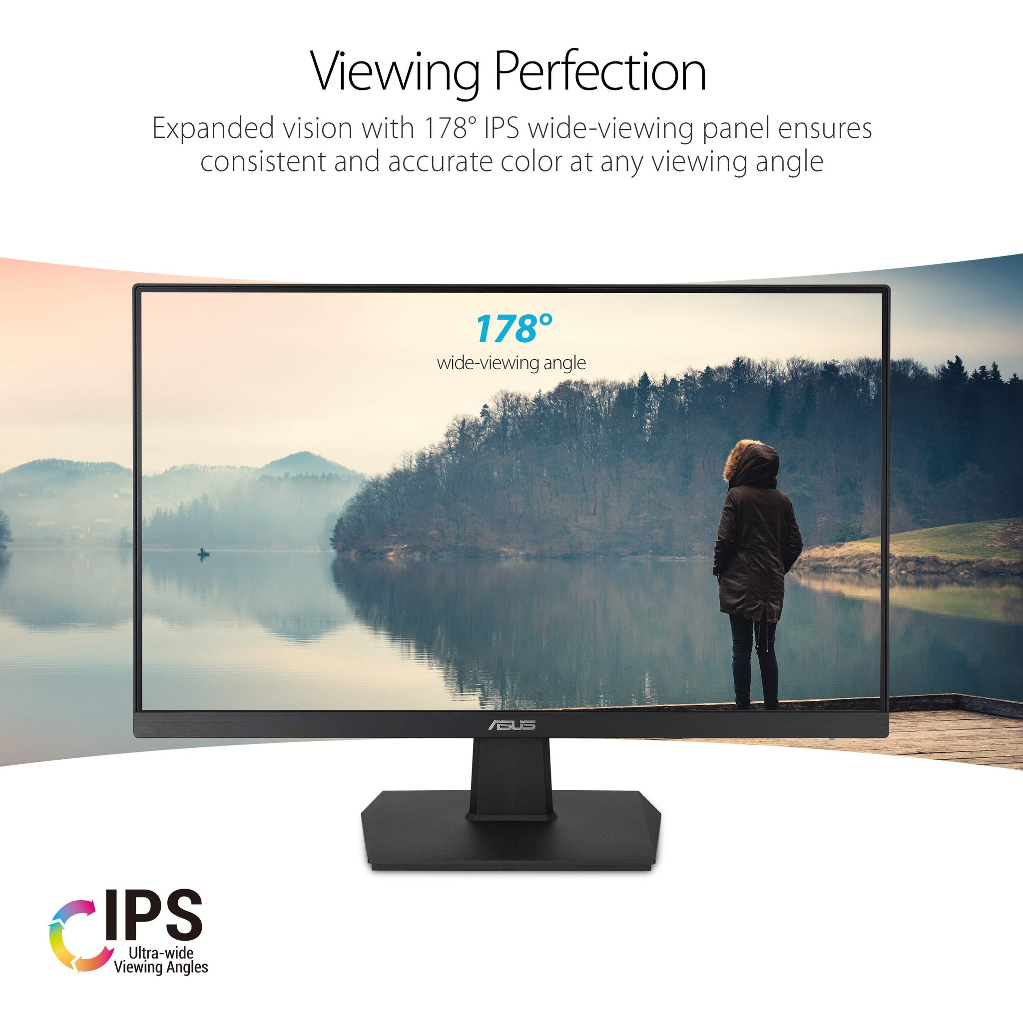 ASUS 23.8 Inch Full HD Monitor with Eye Care Technology