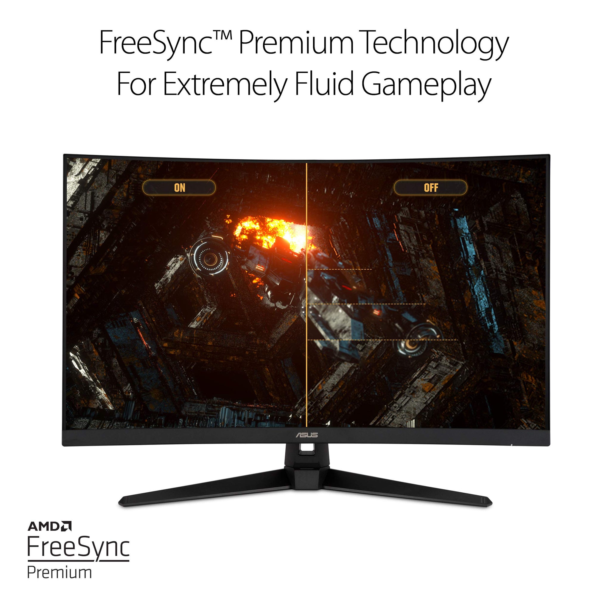 ASUS TUF Gaming 32 Inch Curved Monitor for Smooth Gameplay