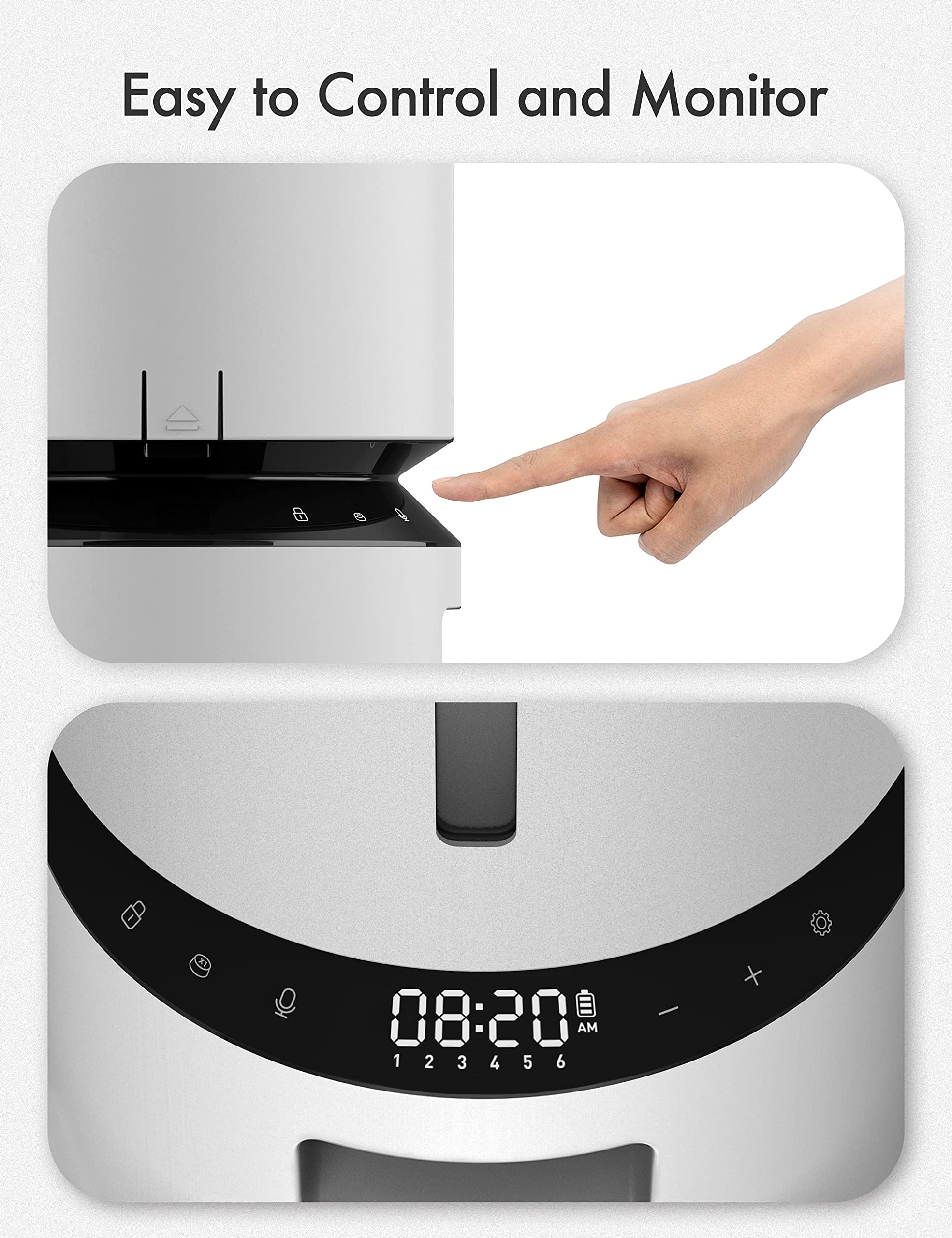PETLIBRO Automatic Cat Feeder with HD Camera and Alerts