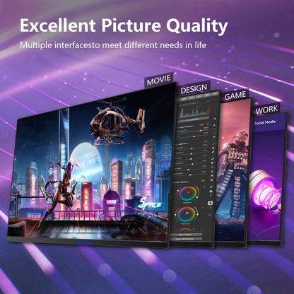 27 Inch IPS Gaming Monitor 100Hz Frameless 1080P HDMI