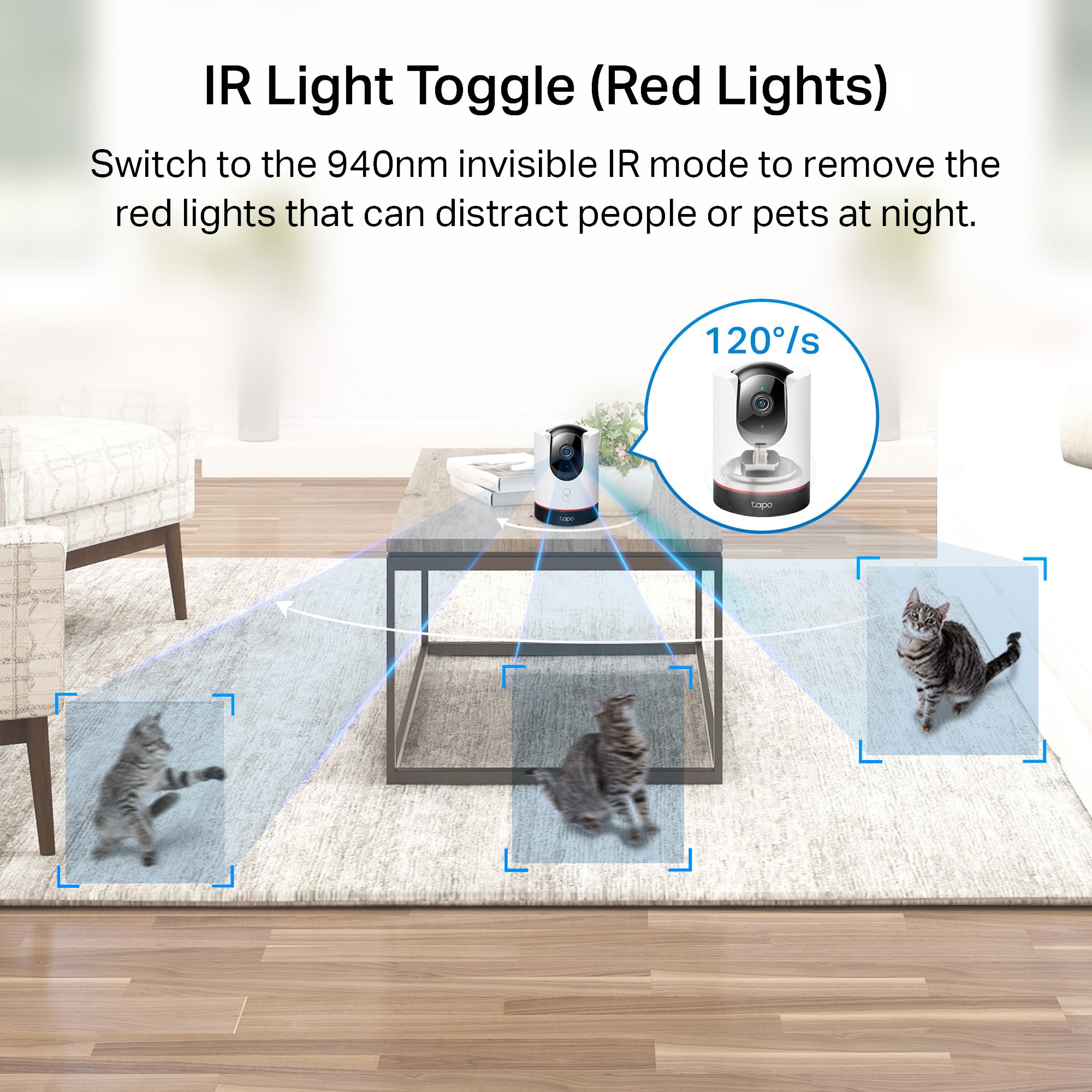 TP-Link Tapo 2K QHD Pan Tilt Security Camera