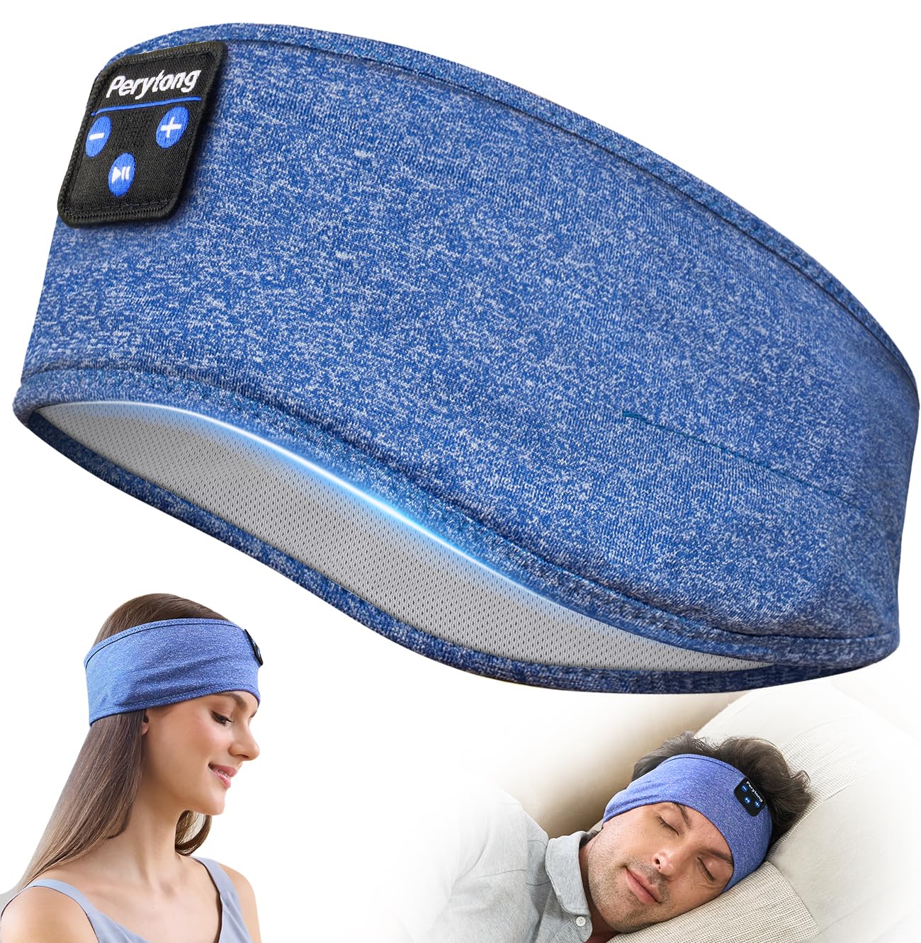 Perytong Sleep Headphones Wireless Bluetooth Headband