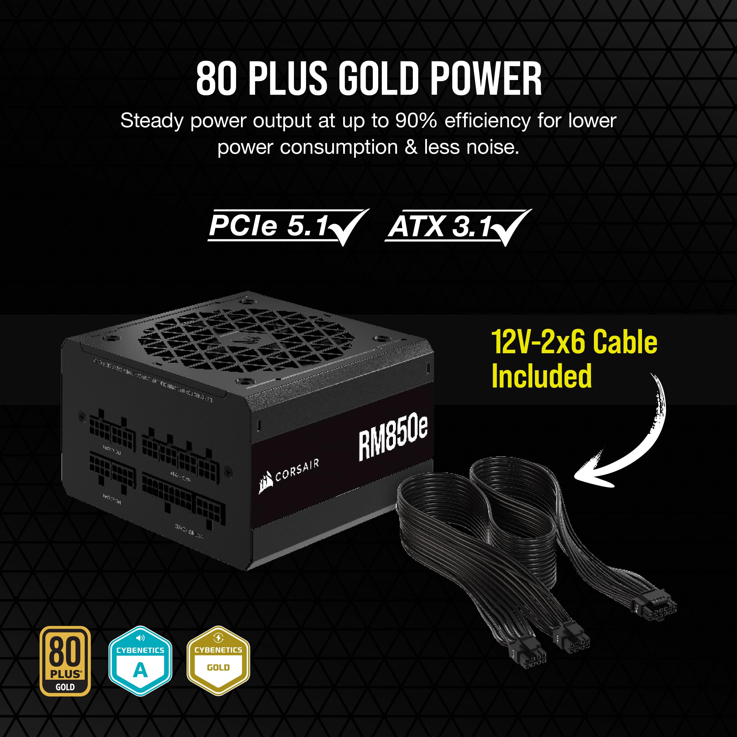 Corsair RM650e Fully Modular Low Noise Power Supply