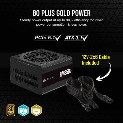 Corsair RM650e Fully Modular Low Noise Power Supply