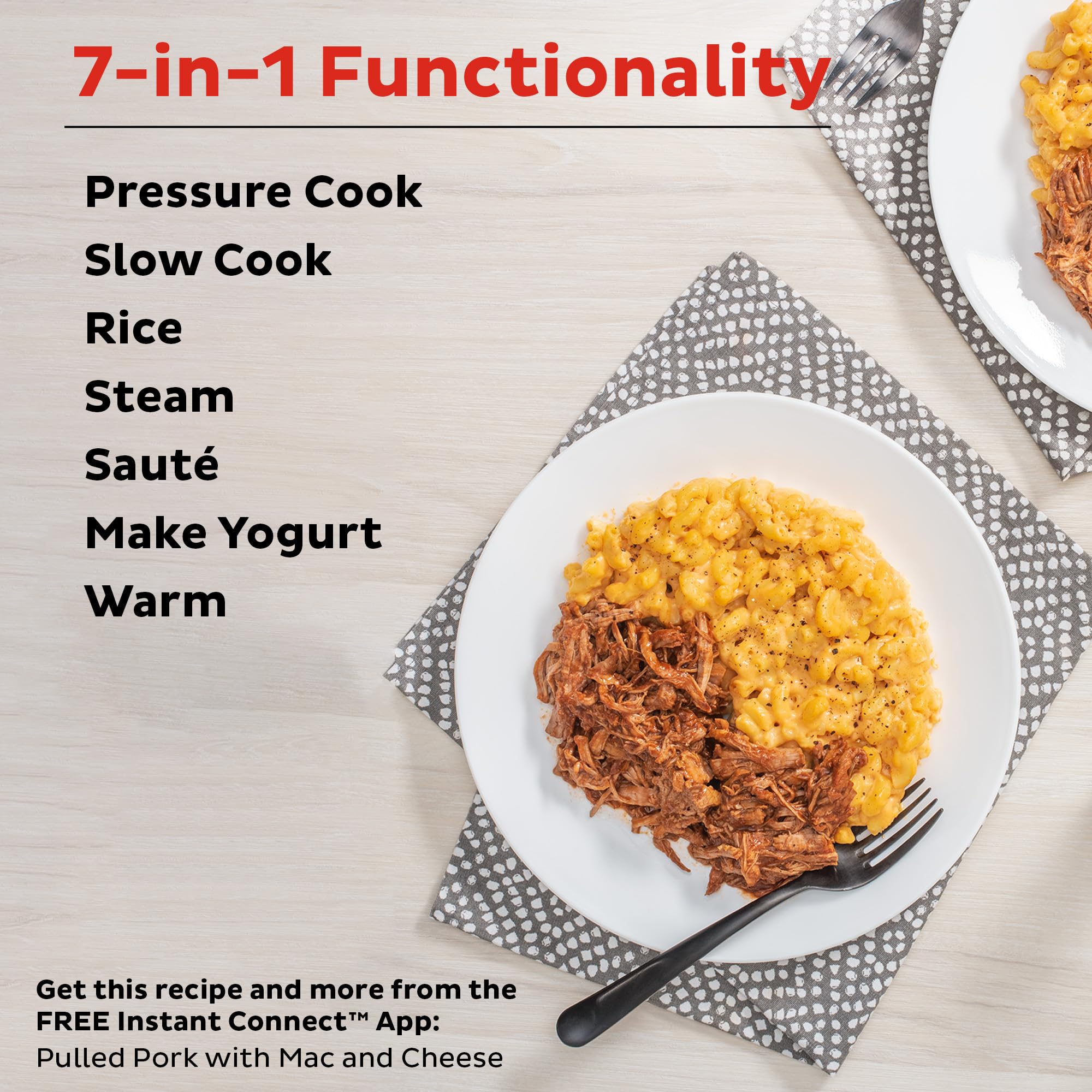 Instant Pot Duo Mini Electric Pressure Cooker with Recipe App