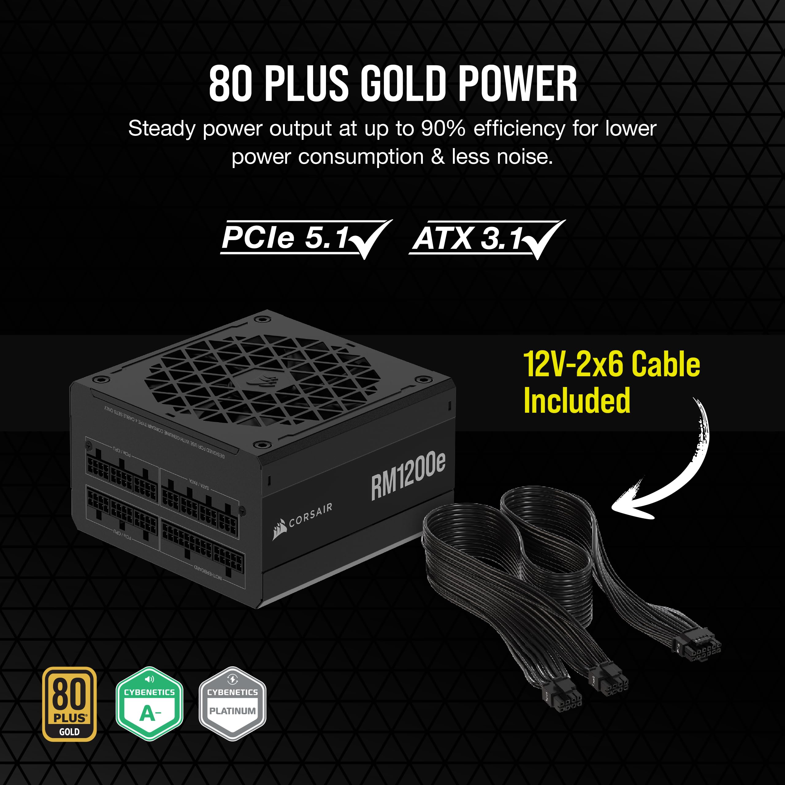 Corsair RM650e Fully Modular Low Noise Power Supply