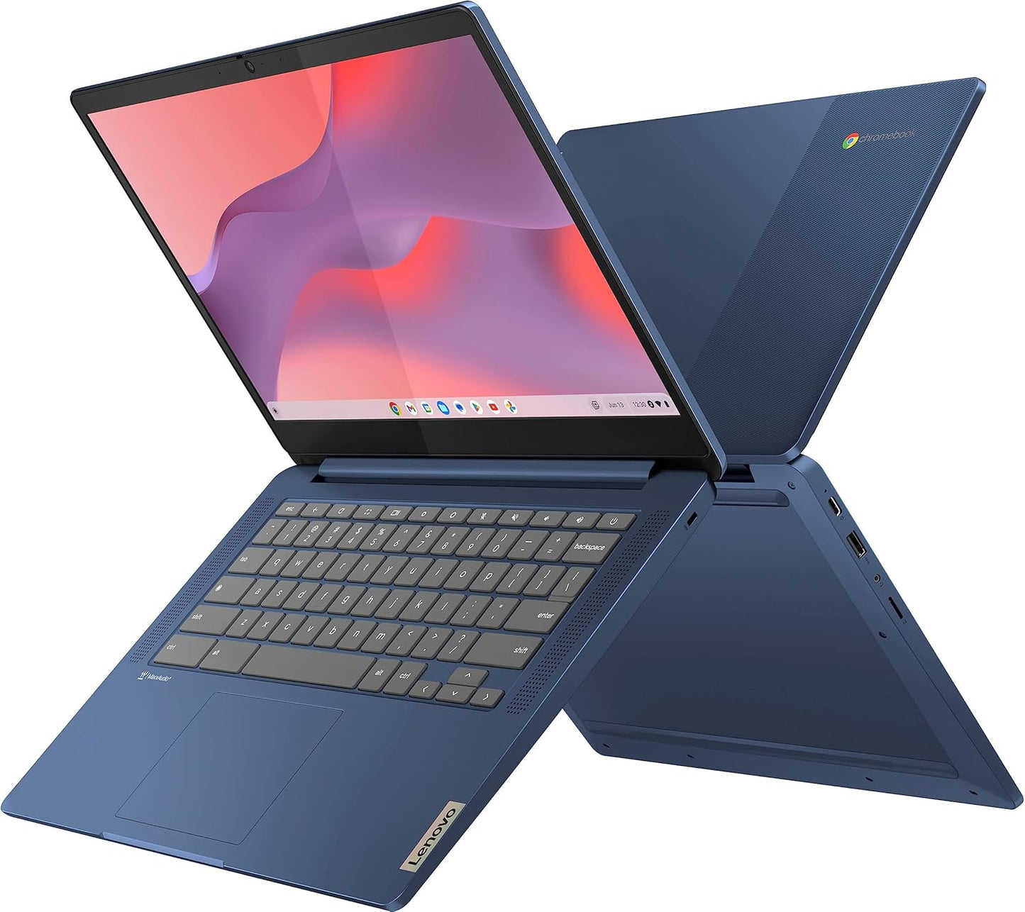 Lenovo Flagship Chromebook 14 Inch FHD Touchscreen Abyss Blue