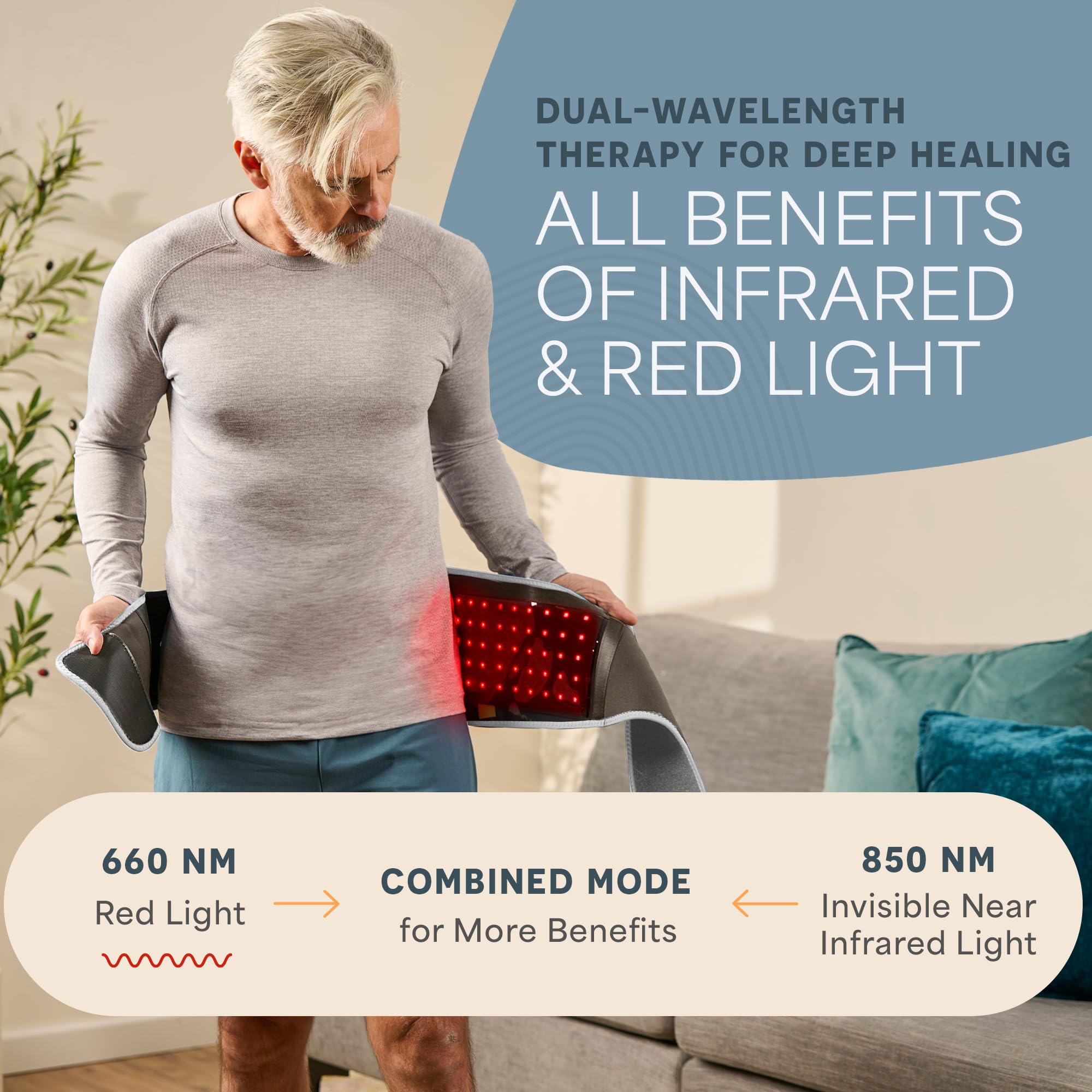 Lifepro Red Light Therapy Belt for Pain Relief