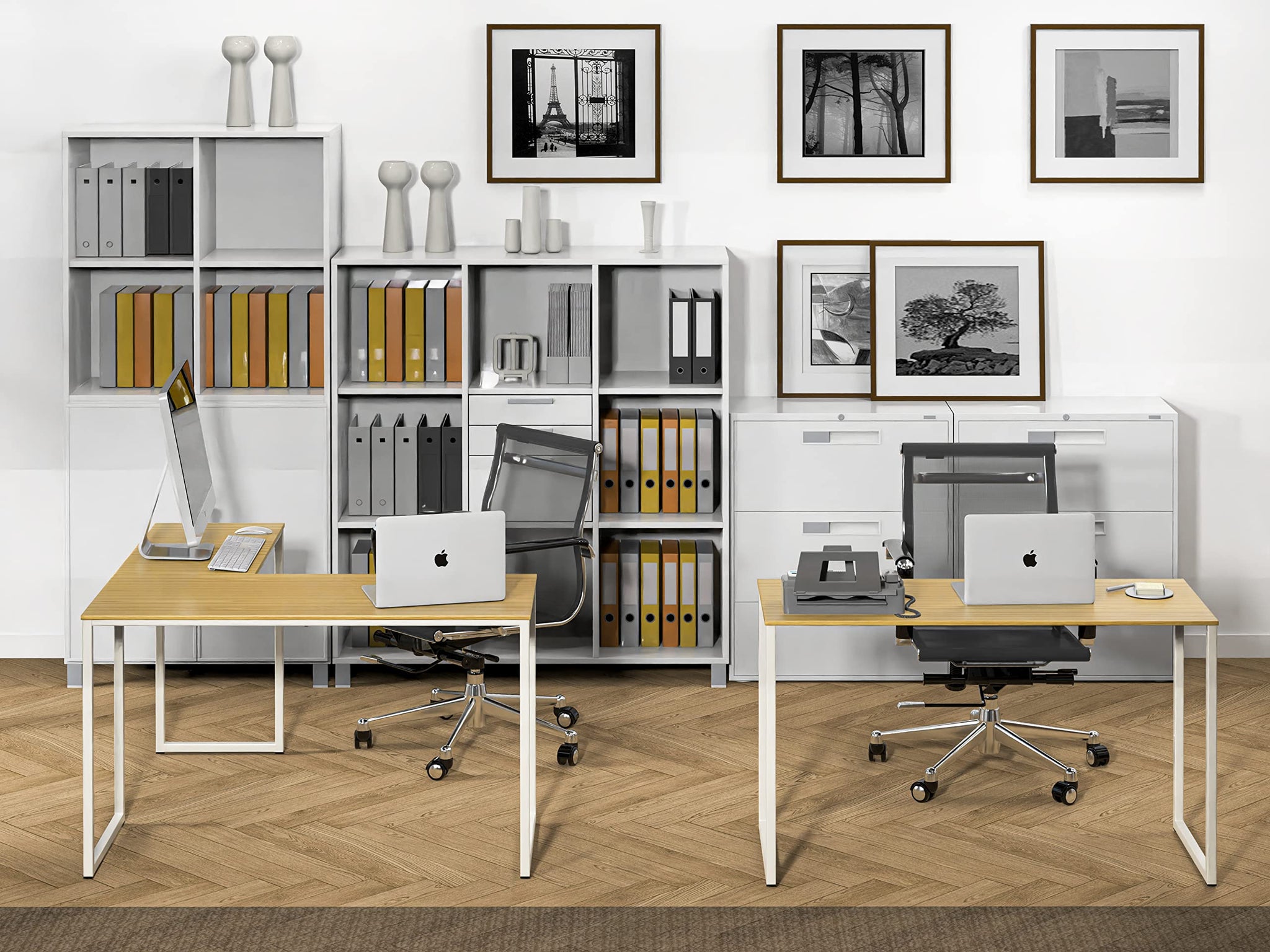 L Shape Home Office Desk for Maximal Workspace