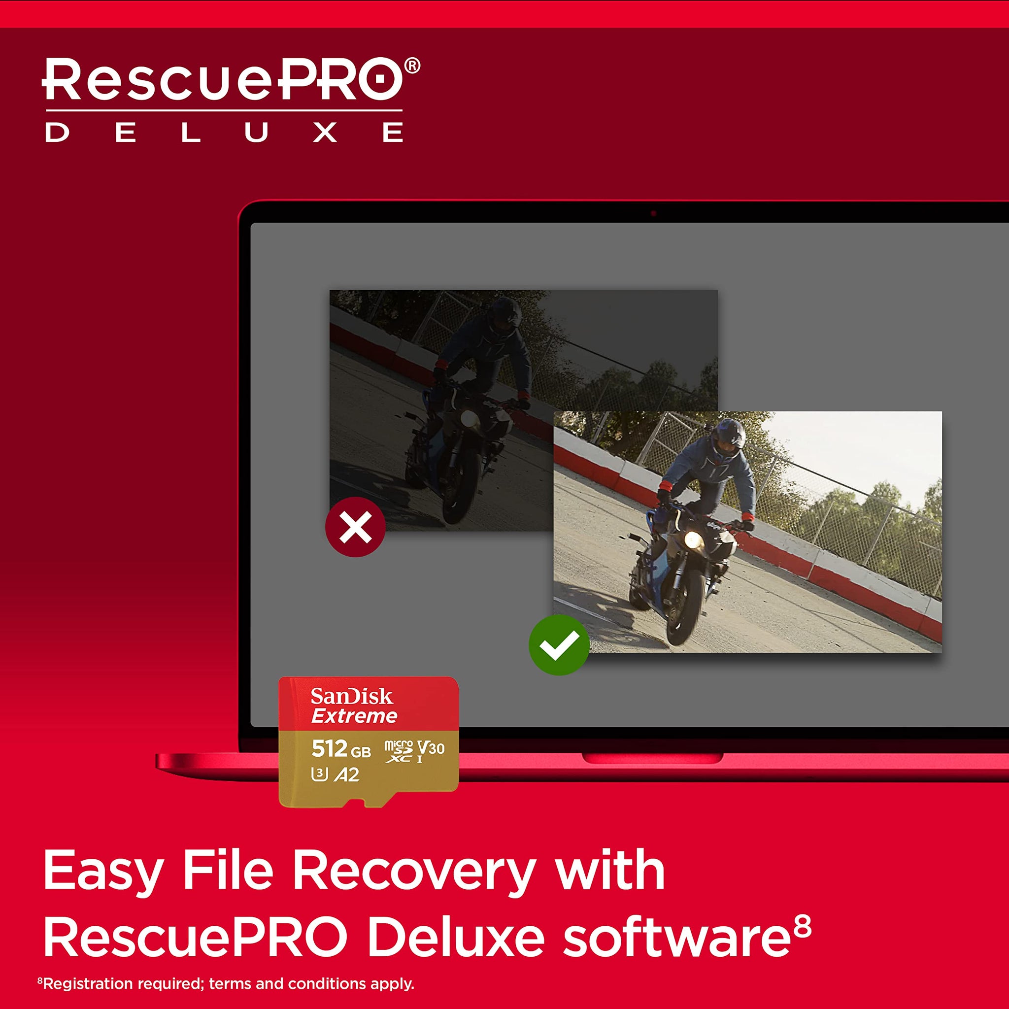 SanDisk 256GB Extreme MicroSDXC Card for Fast Transfers