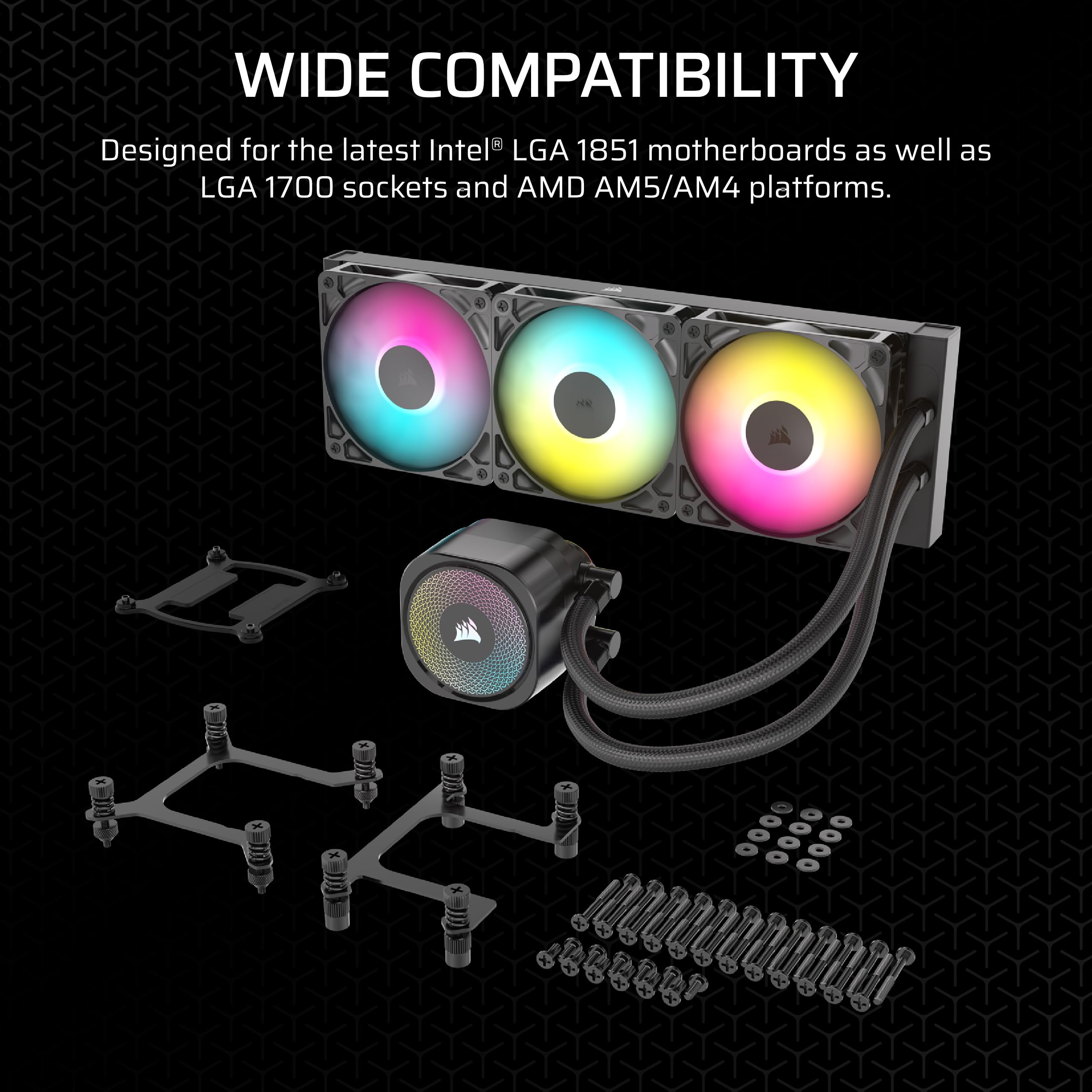 Corsair Nautilus 360 RS ARGB Liquid CPU Cooler