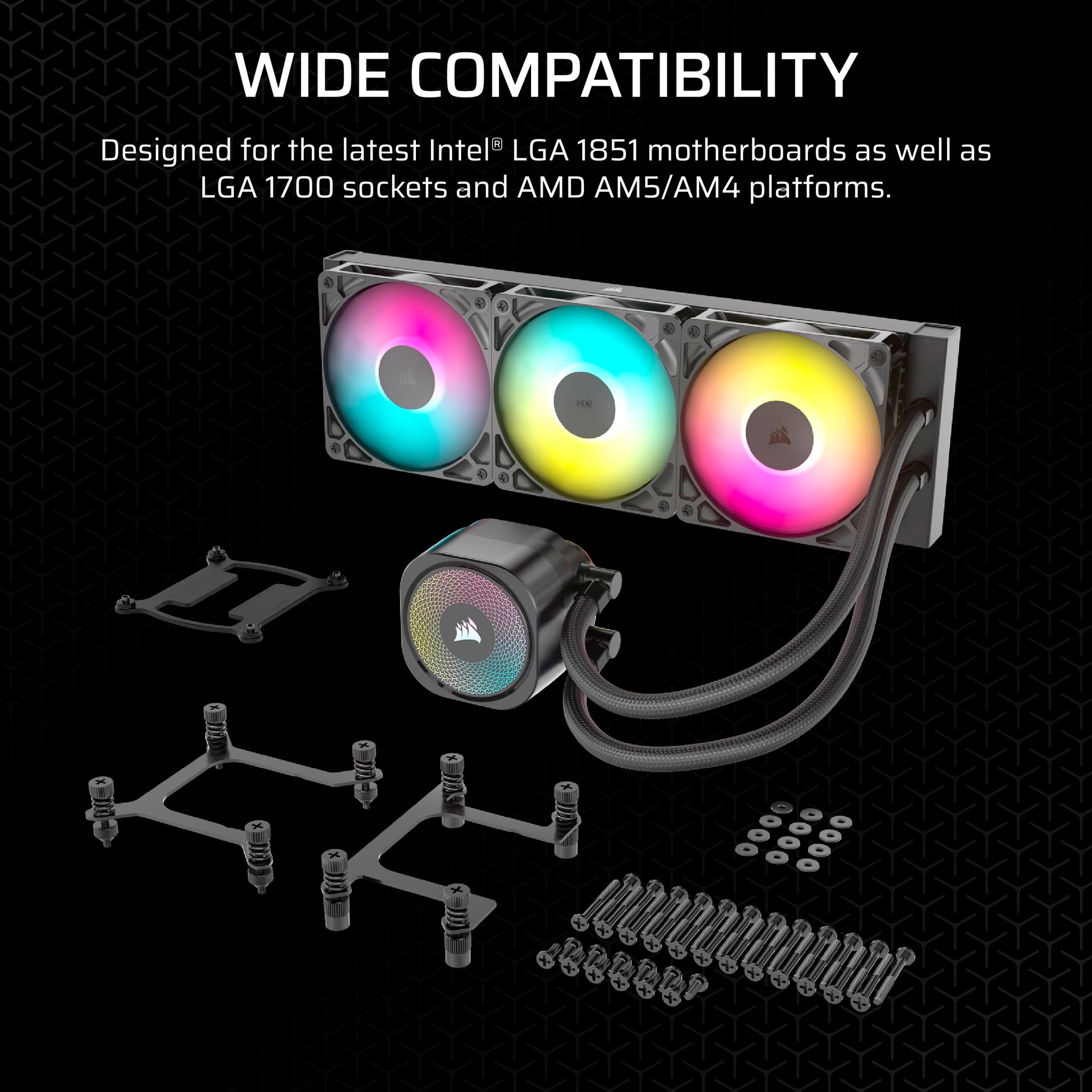 Corsair Nautilus 360 RS ARGB Liquid CPU Cooler