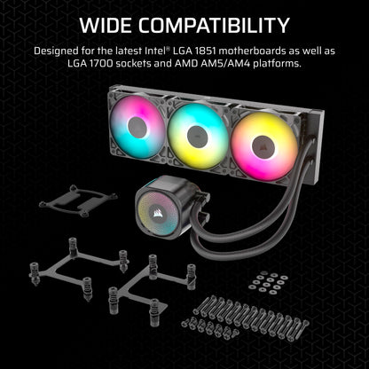 Corsair Nautilus 360 RS ARGB Liquid CPU Cooler