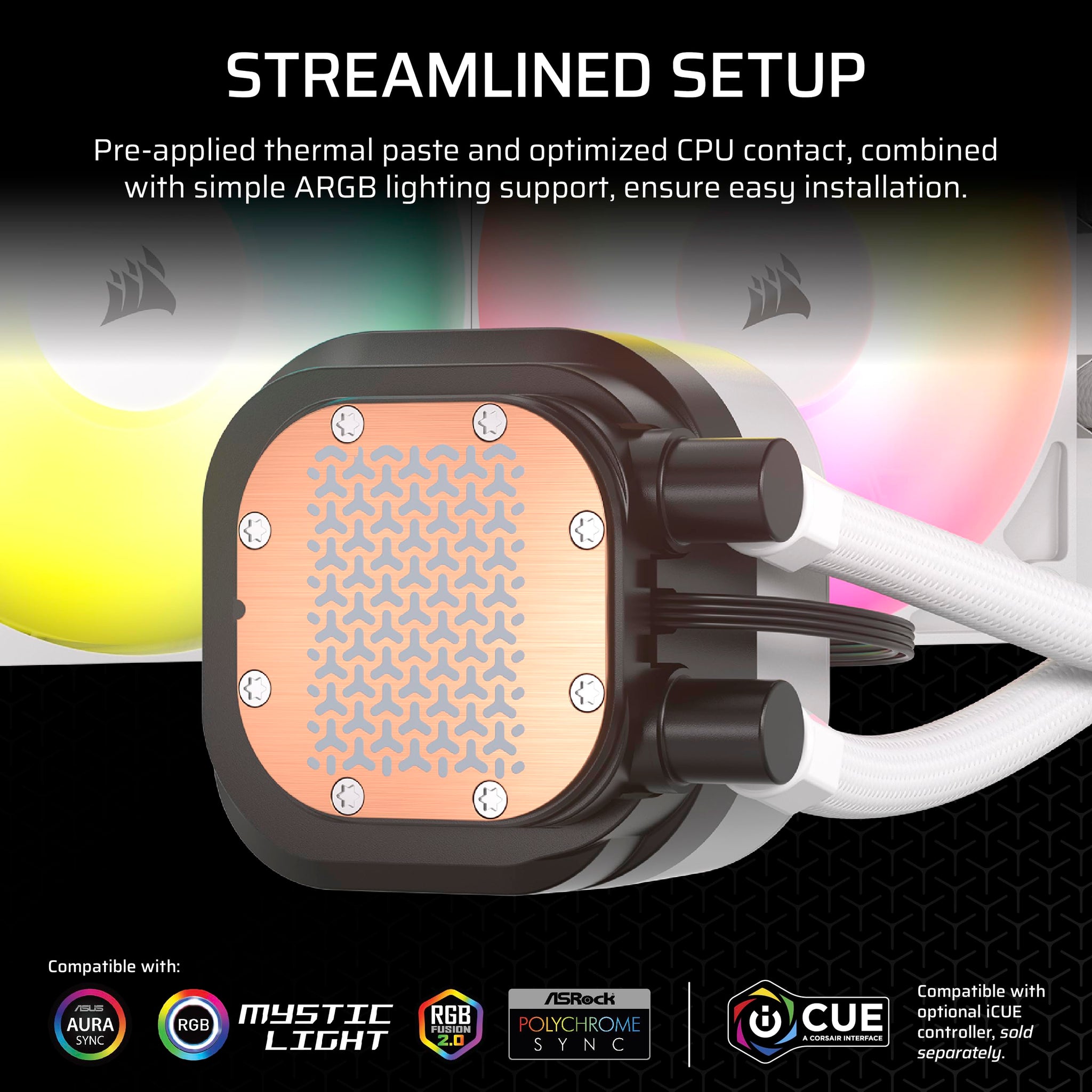 Corsair Nautilus 360 RS ARGB Liquid CPU Cooler