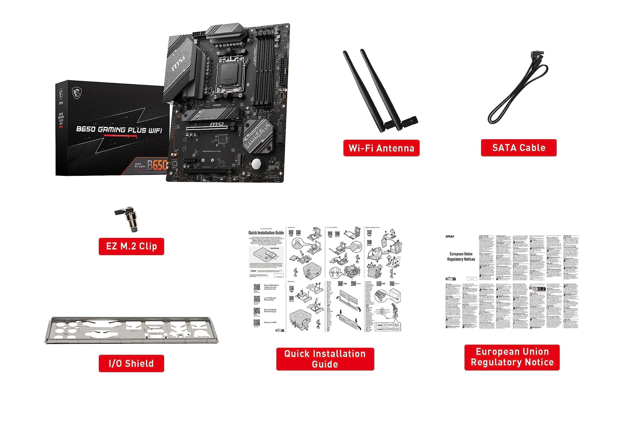 MSI MAG B650 Tomahawk WiFi Gaming Motherboard for High Performance