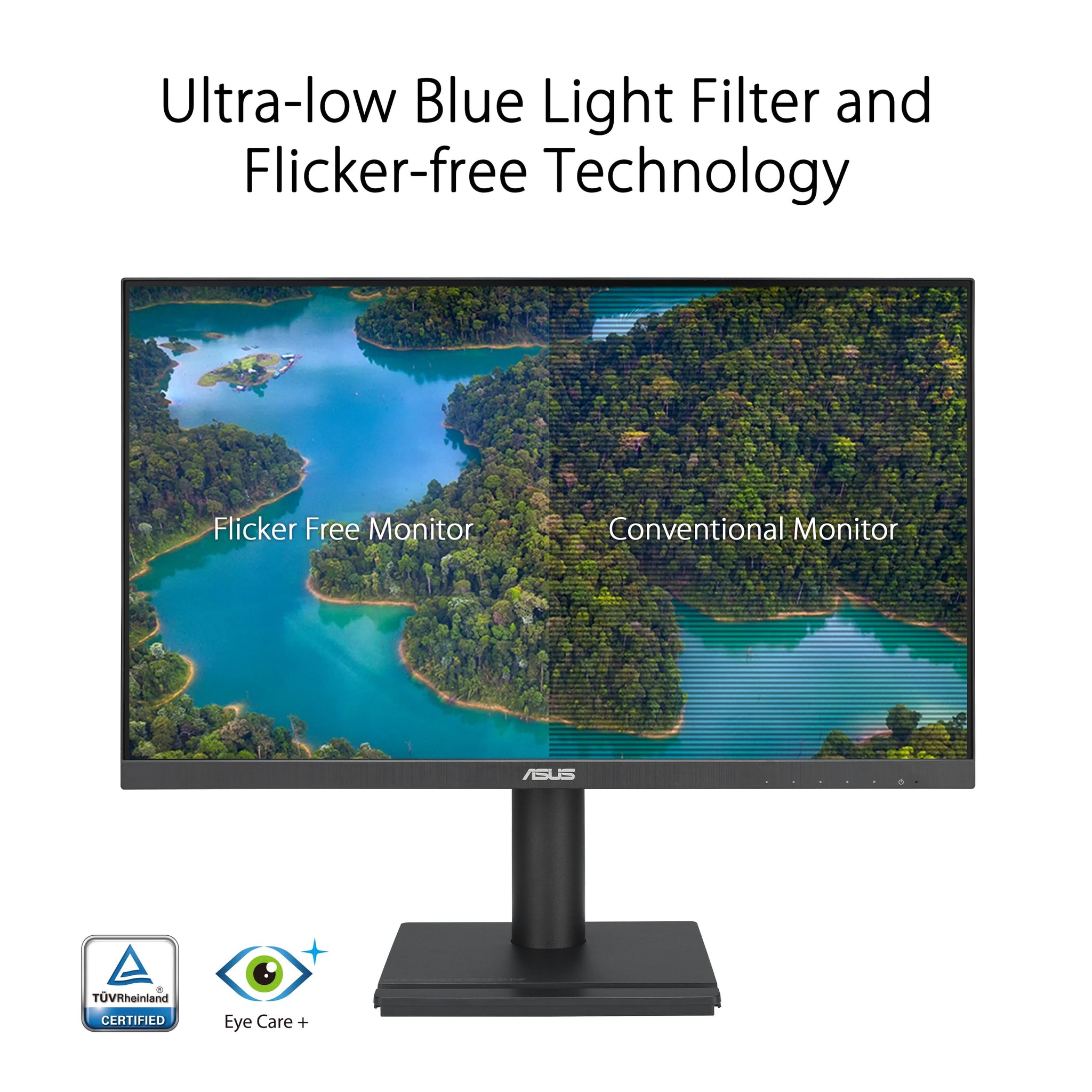 ASUS 24 Inch Full HD Eye Care Monitor with 120Hz Refresh Rate