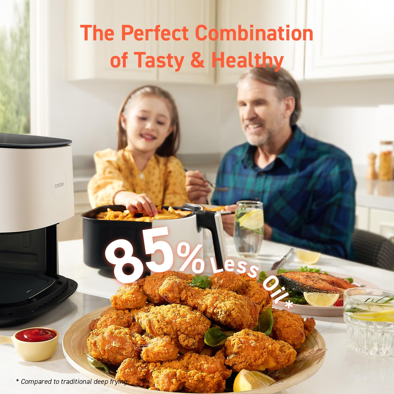 COSORI 5QT Air Fryer with Fast Cooking Technology