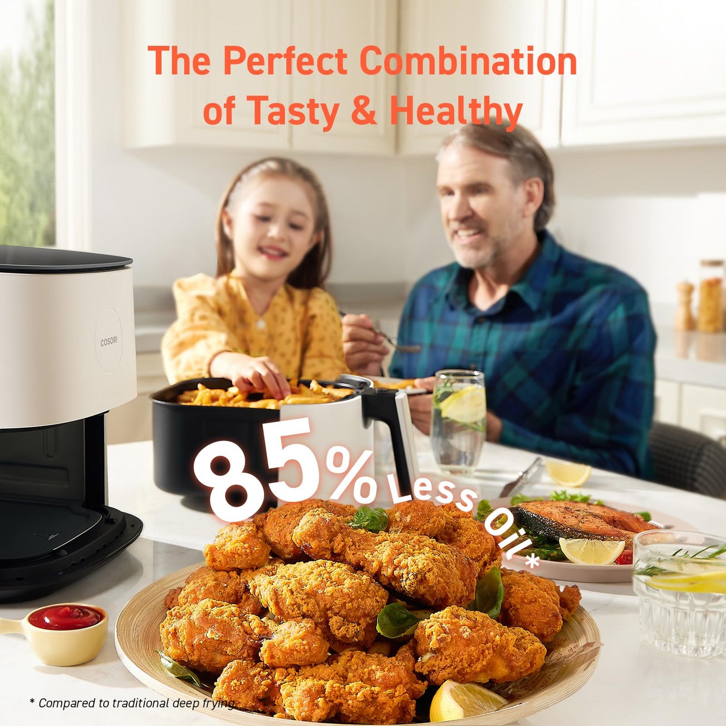COSORI 5QT Air Fryer with Fast Cooking Technology