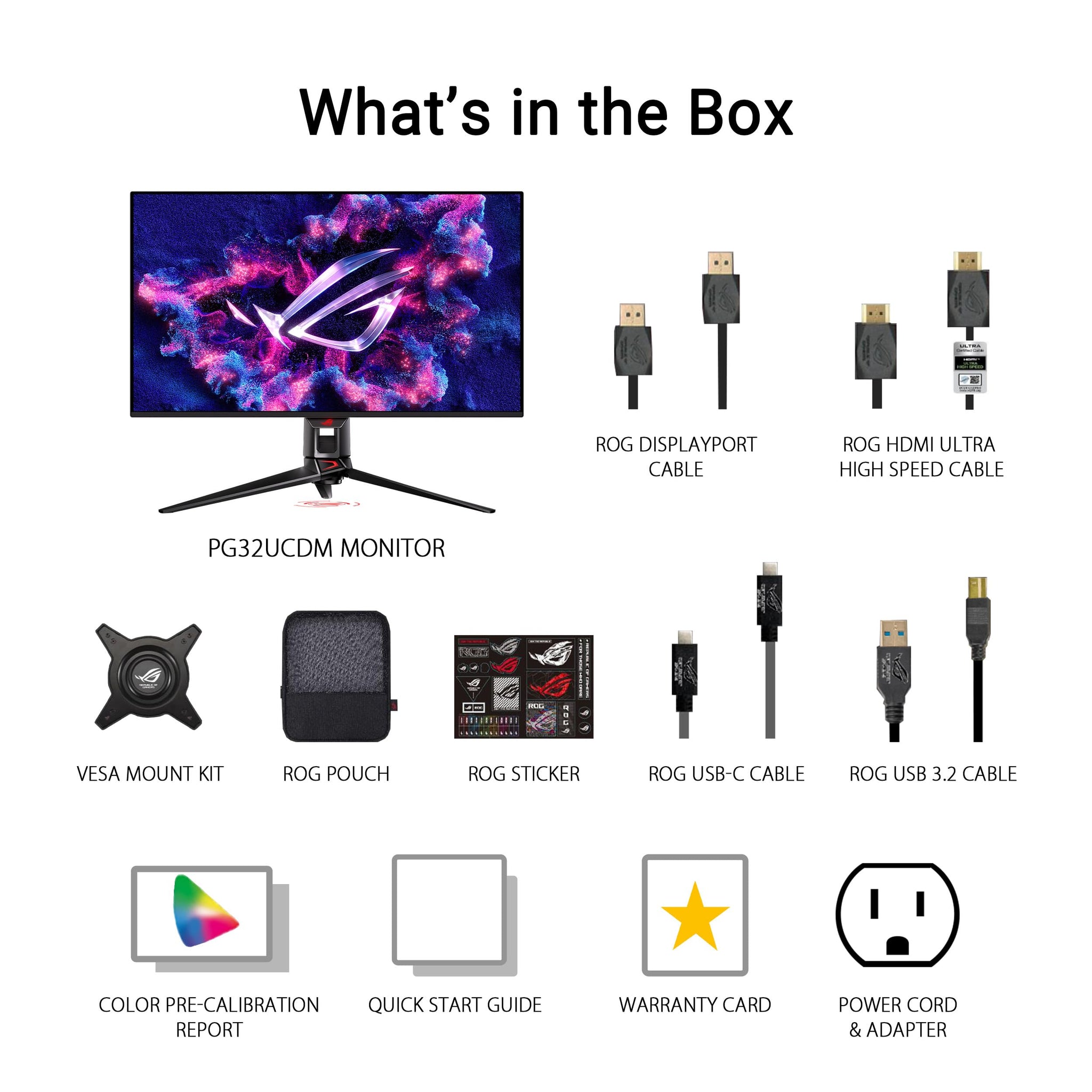 ASUS ROG Strix 27 Inch 1440P OLED Gaming Monitor