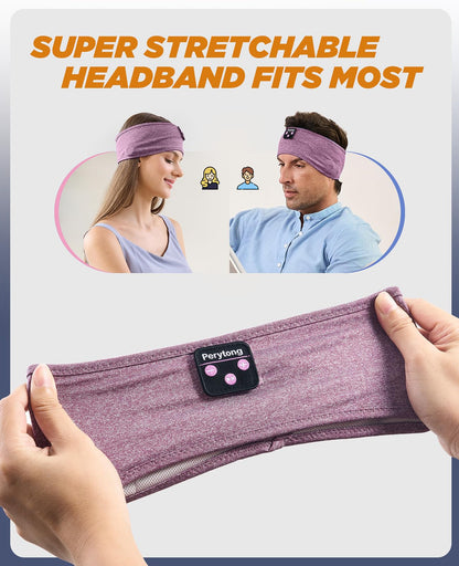 Perytong Sleep Headphones Wireless Bluetooth Headband