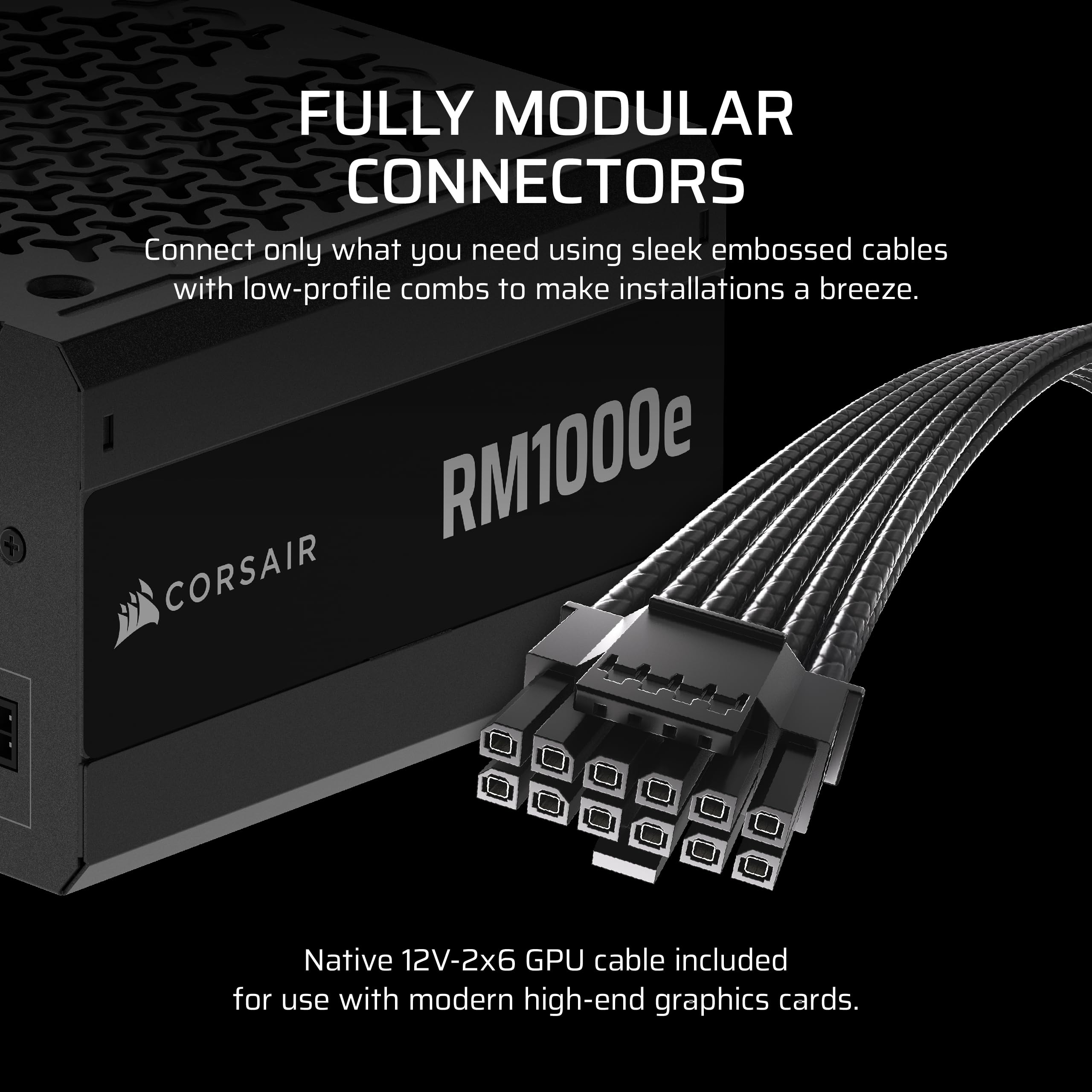 Corsair RM650e Fully Modular Low Noise Power Supply