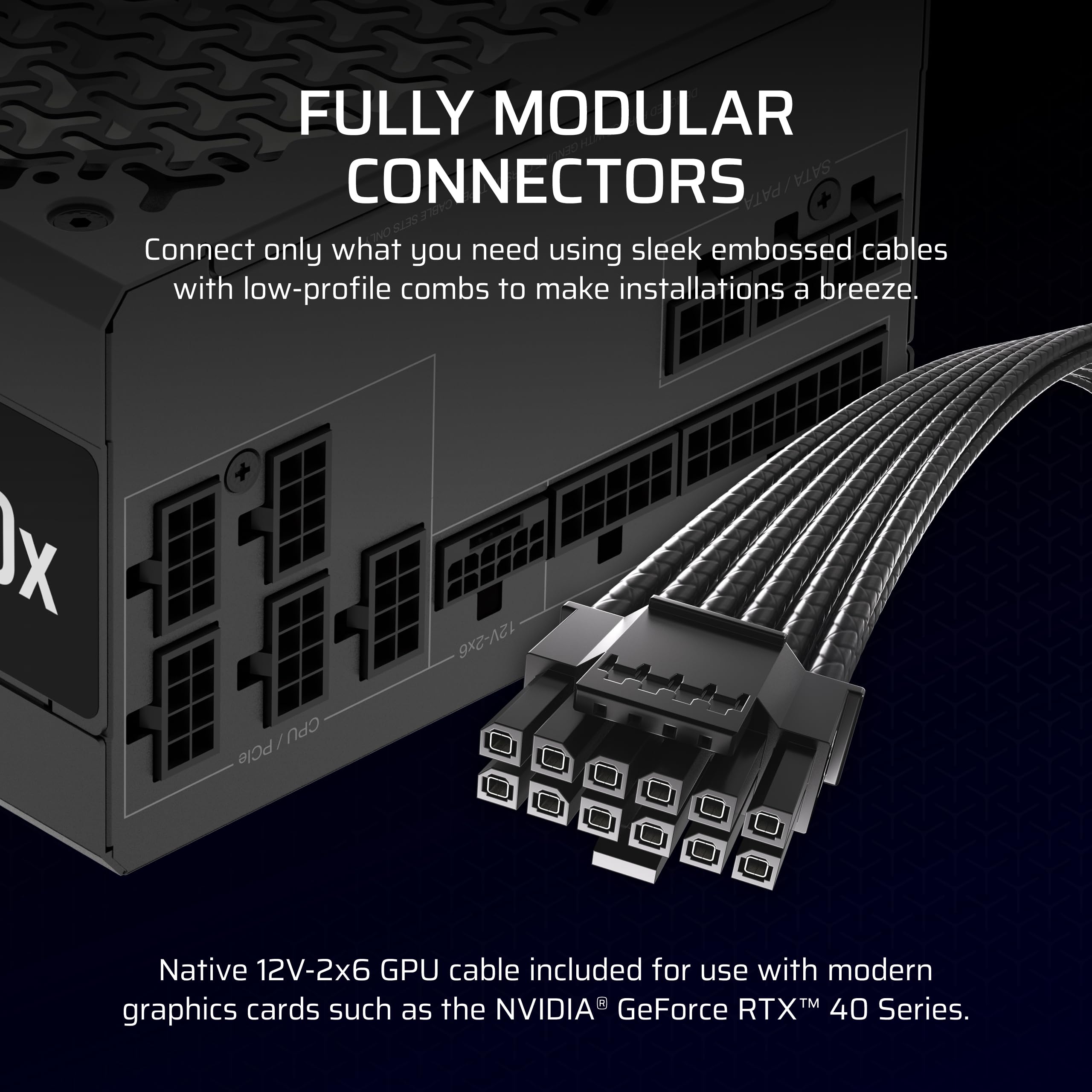 Corsair RM1000x Fully Modular Low Noise Power Supply