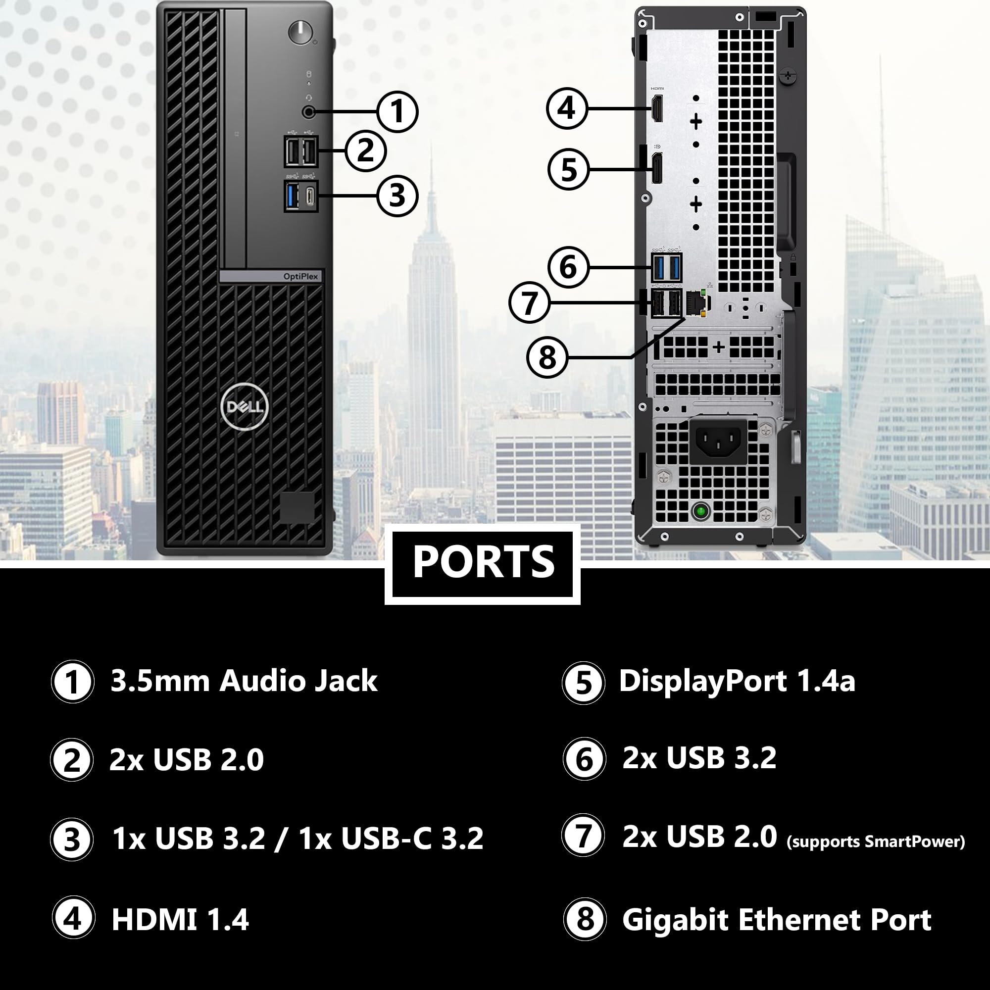 Dell Optiplex 7020 SFF Desktop with 16GB RAM