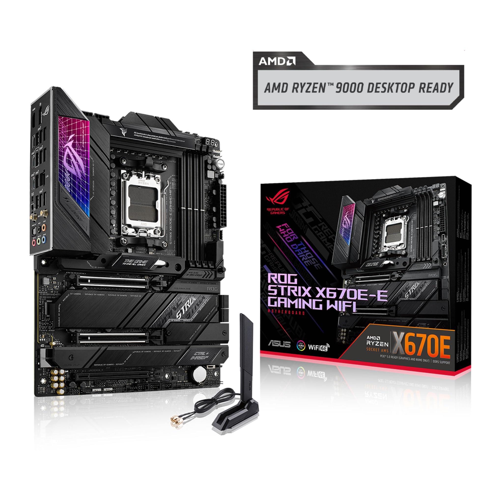 ASUS ROG Strix X870E-E Gaming Motherboard with WiFi 7