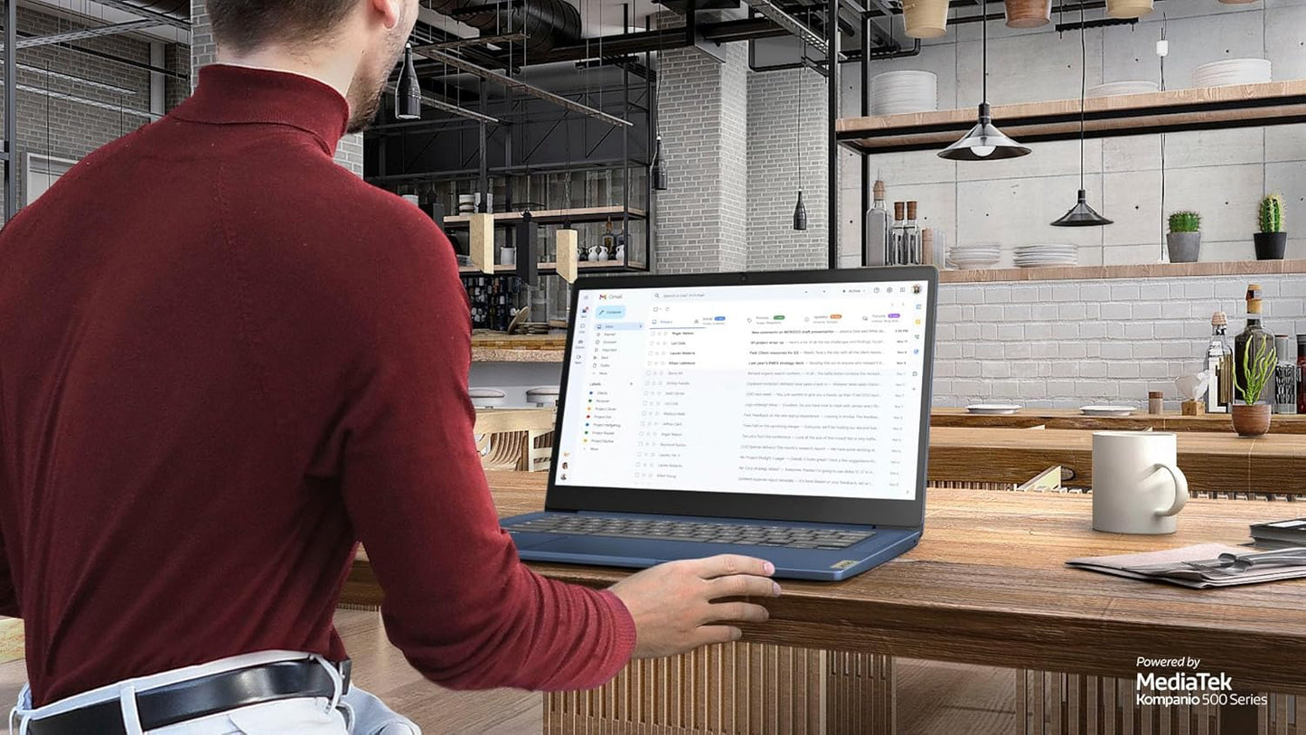 Lenovo Flagship Chromebook 14 Inch FHD Touchscreen Abyss Blue