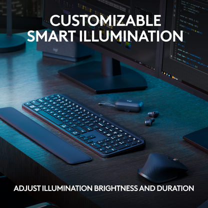 Logitech MX Keys S Wireless Keyboard with Smart Backlighting