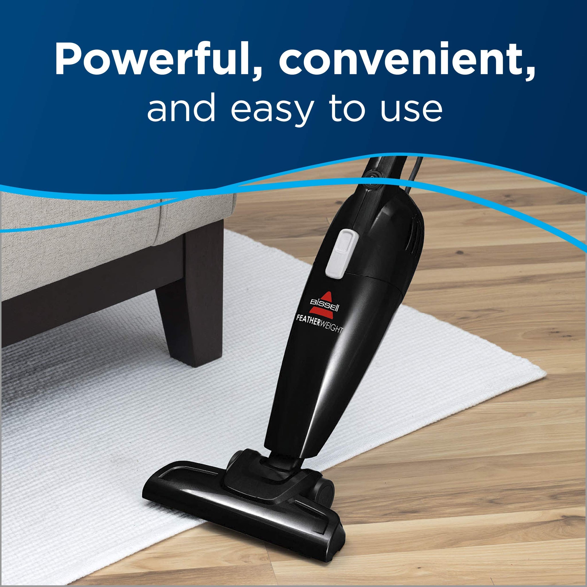 Bissell Featherweight Lightweight Stick Vacuum for Easy Cleaning
