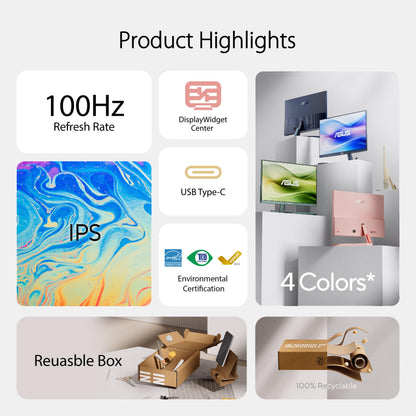 ASUS 24 Inch Full HD Eye Care Monitor with 120Hz Refresh Rate