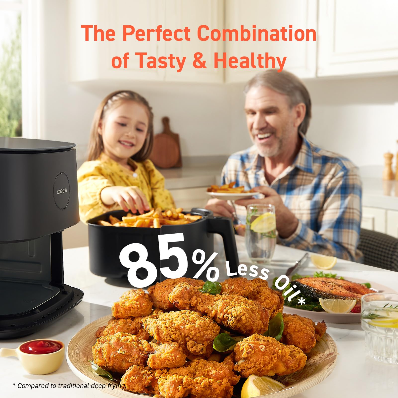 COSORI 5QT Air Fryer with Fast Cooking Technology