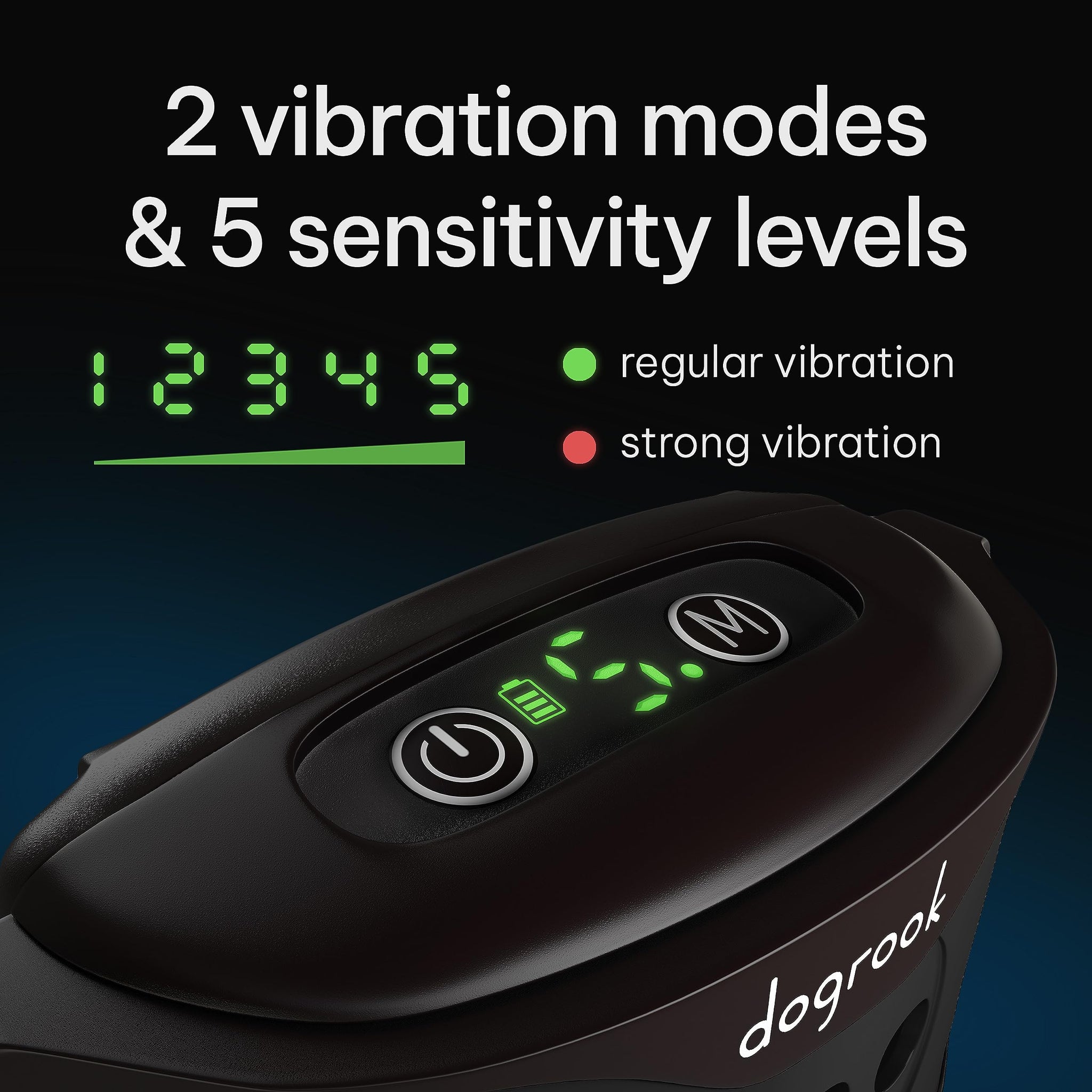 Rechargeable Dog Bark Collar with Beep and Vibration
