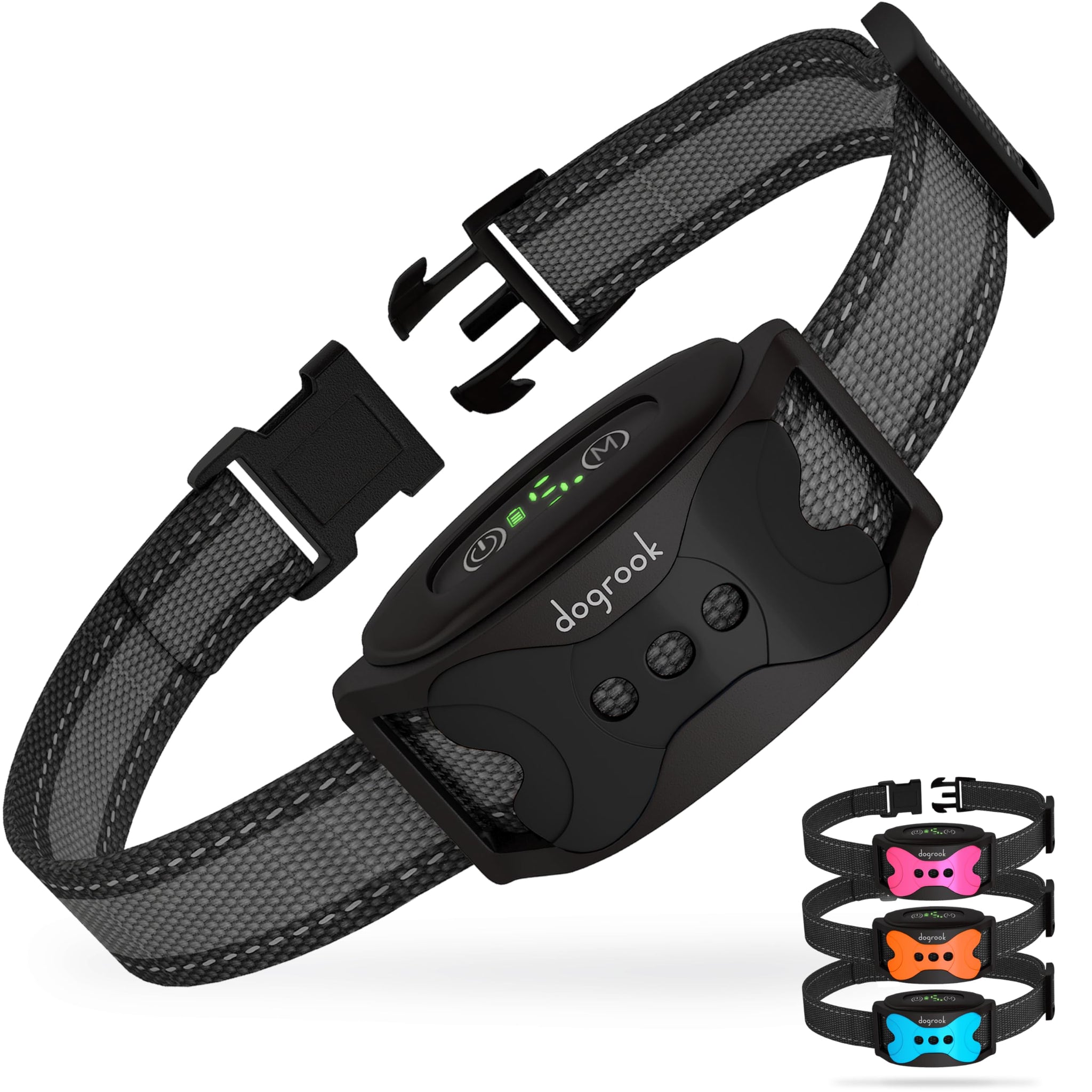 Rechargeable Dog Bark Collar with Beep and Vibration