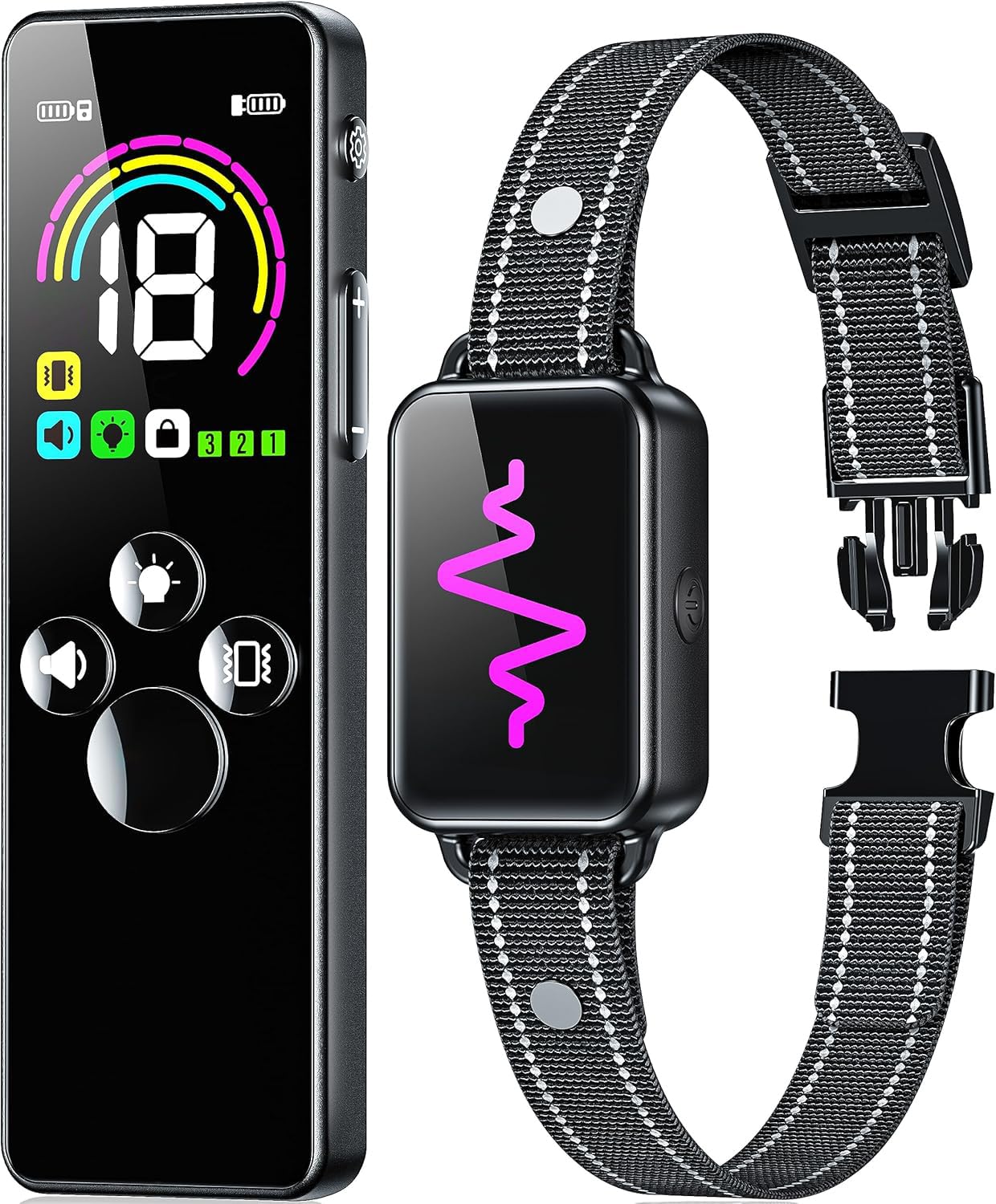 Dog Training Collar with Remote and Waterproof Design