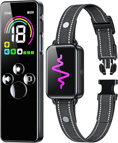 Dog Training Collar with Remote and Waterproof Design