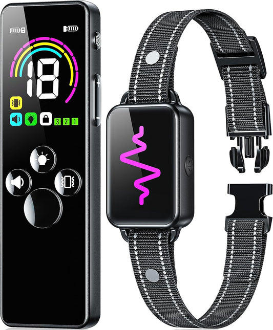 Dog Training Collar with Remote and Waterproof Design
