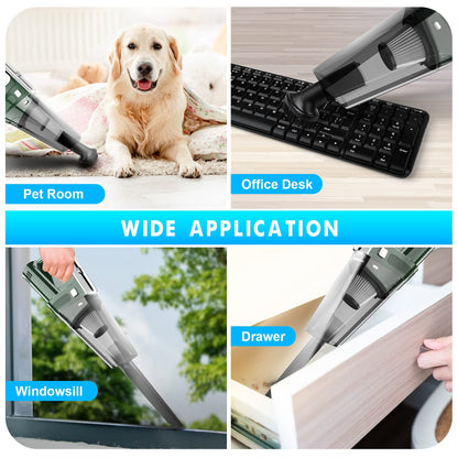 Handheld Cordless Vacuum 11000Pa Rechargeable for Car