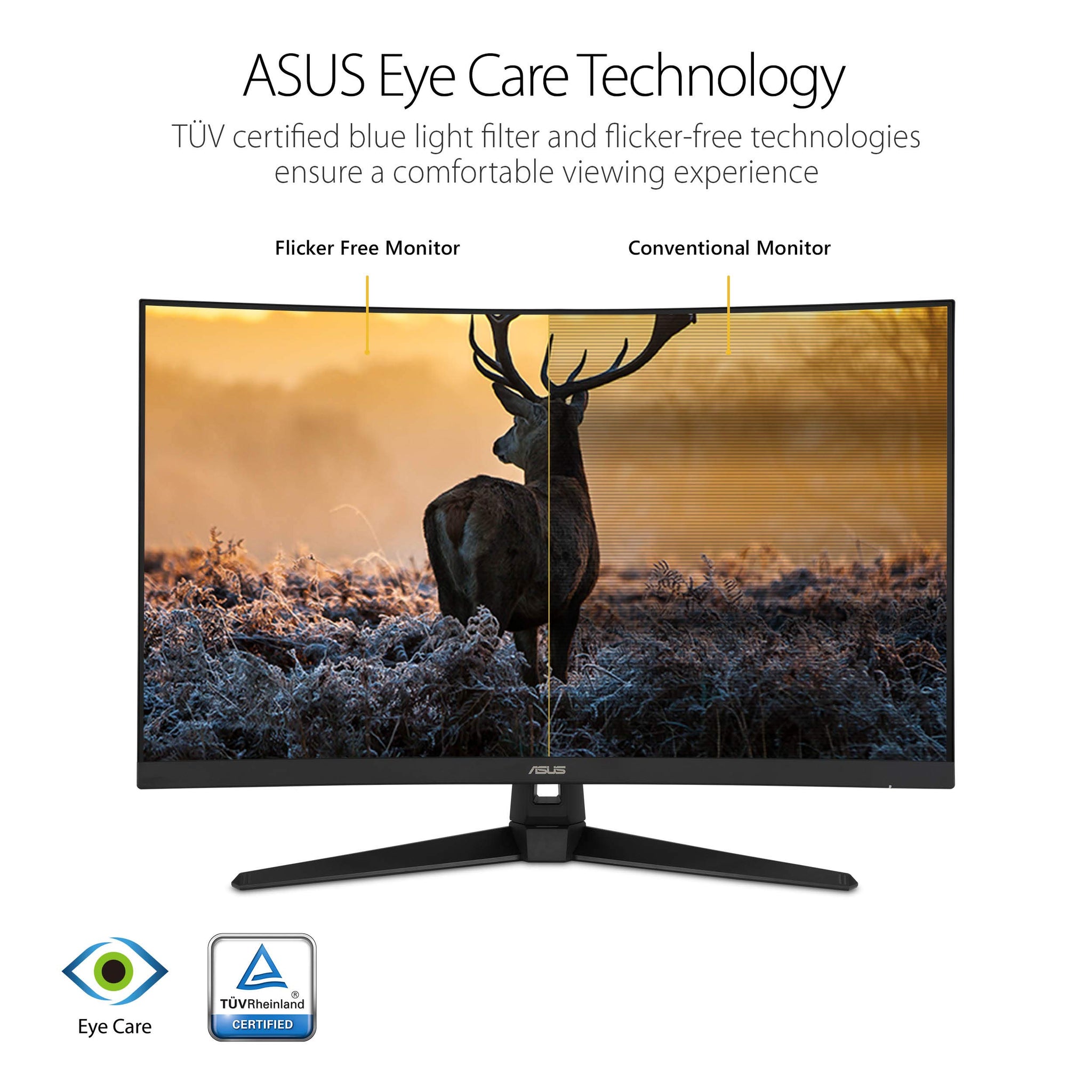 ASUS TUF Gaming 32 Inch Curved Monitor for Smooth Gameplay
