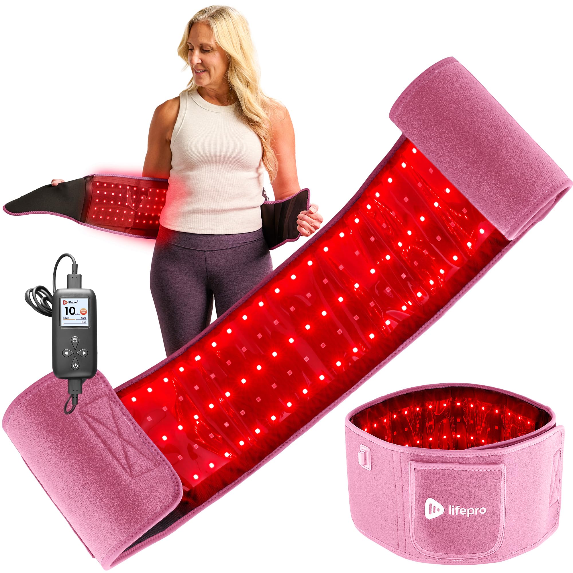Lifepro Red Light Therapy Belt for Pain Relief